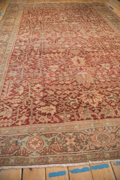 8x11.5 Vintage Fine Distressed Heriz Carpet by Old New House® - product image 9 for Resin Society