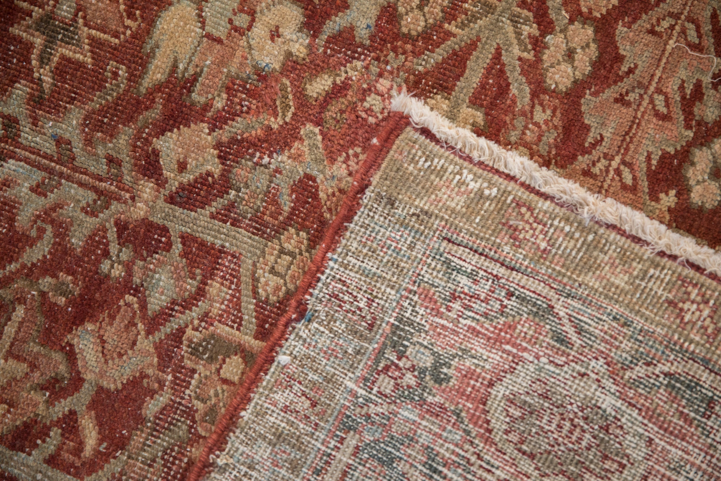 8x11.5 Vintage Fine Distressed Heriz Carpet by Old New House® - product image 12 for Resin Society