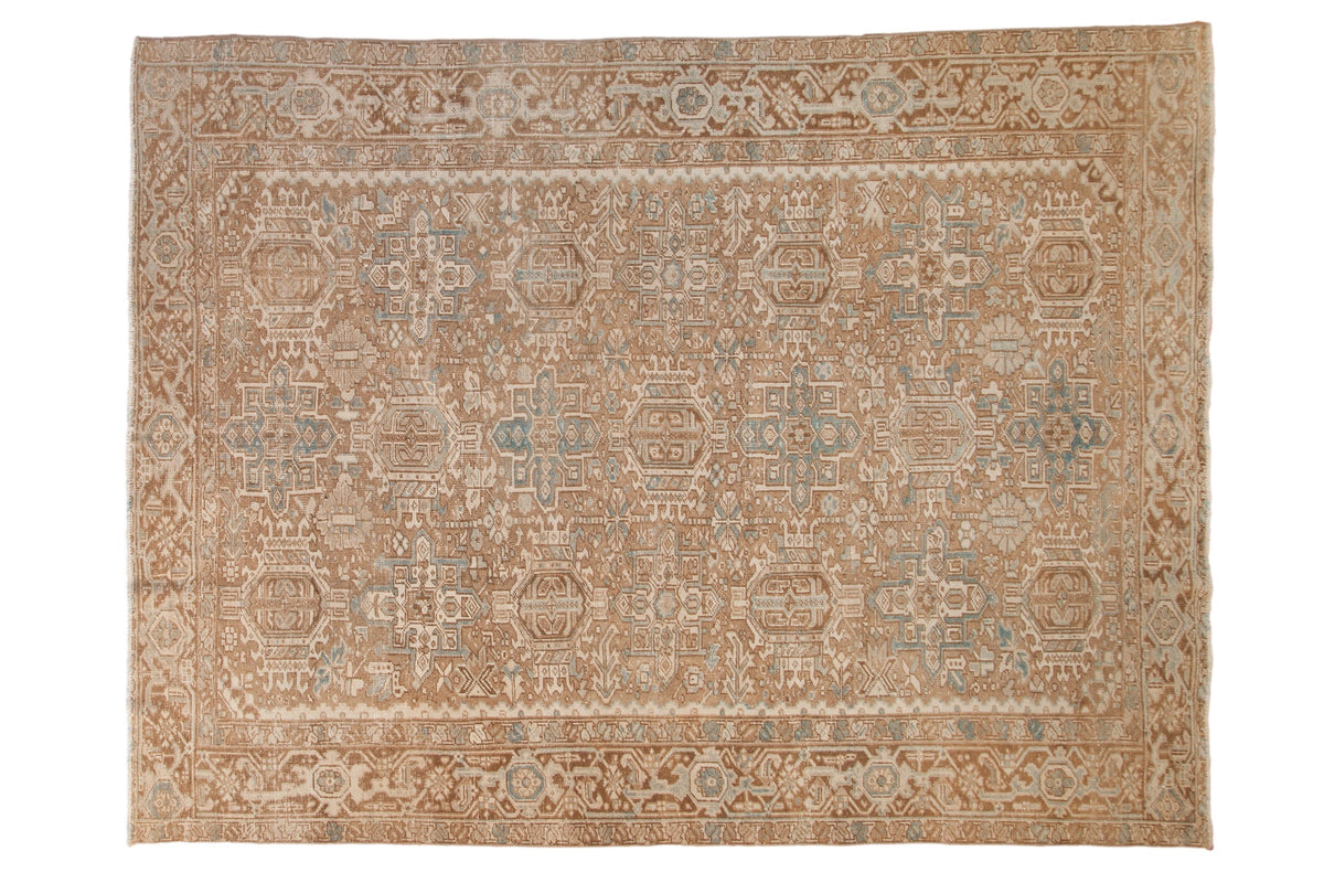 7.5x10 Vintage Distressed Heriz Carpet by Old New House® - main product image for Resin Society
