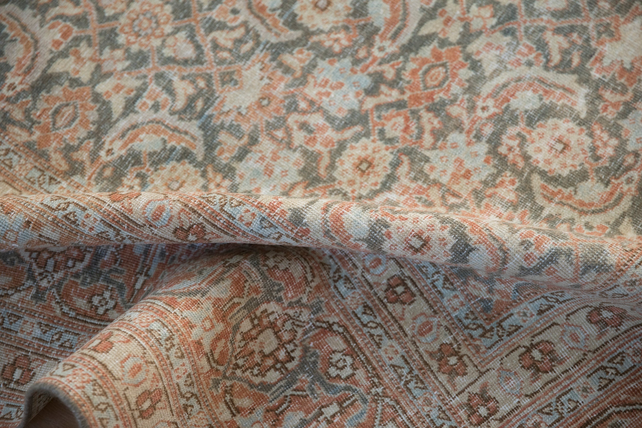 7.5x11 Vintage Distressed Tabriz Carpet by Old New House® - product image 11 for Resin Society