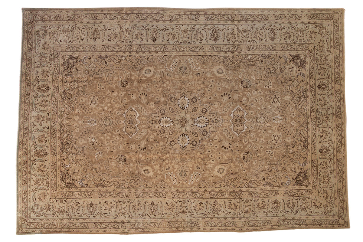 7.5x10.5 Vintage Distressed Tabriz Carpet by Old New House® - main product image for Resin Society