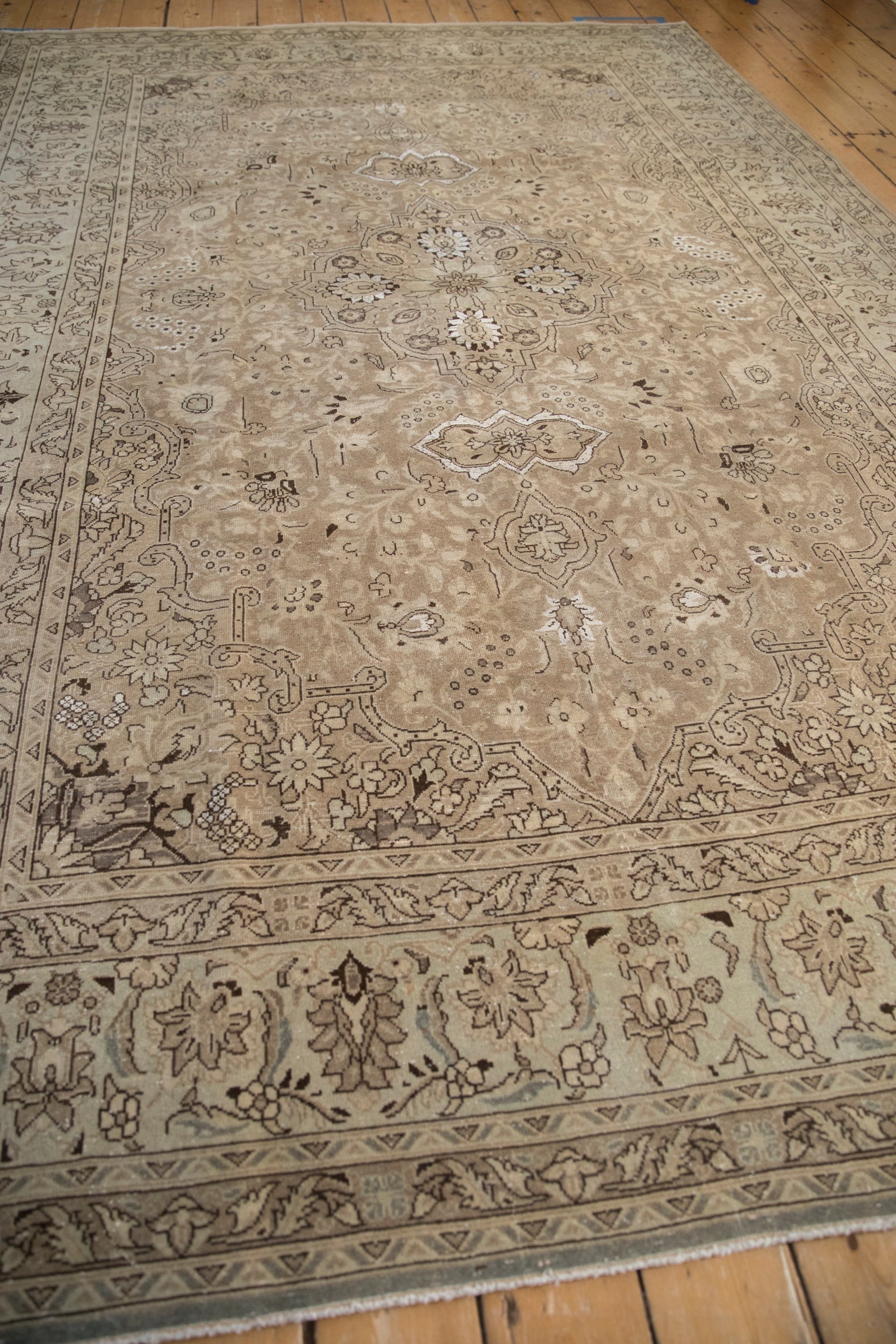 7.5x10.5 Vintage Distressed Tabriz Carpet by Old New House® - product image 9 for Resin Society