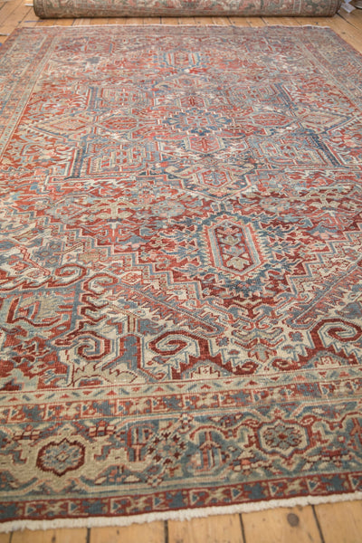 8x11 Vintage Distressed Heriz Carpet by Old New House® - product image 7 for Resin Society