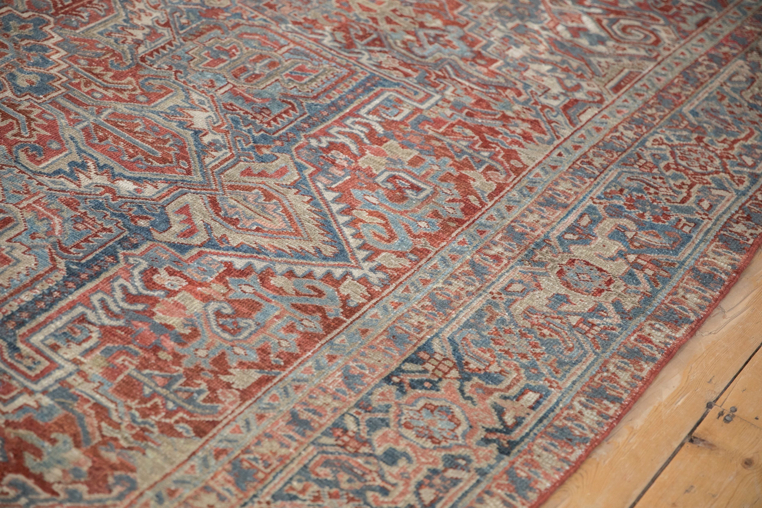 8x11 Vintage Distressed Heriz Carpet by Old New House® - product image 9 for Resin Society