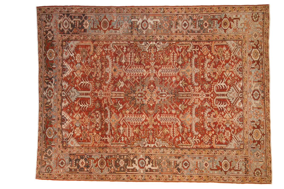 8x10.5 Vintage Distressed Mehrivan Carpet by Old New House® - main product image for Resin Society