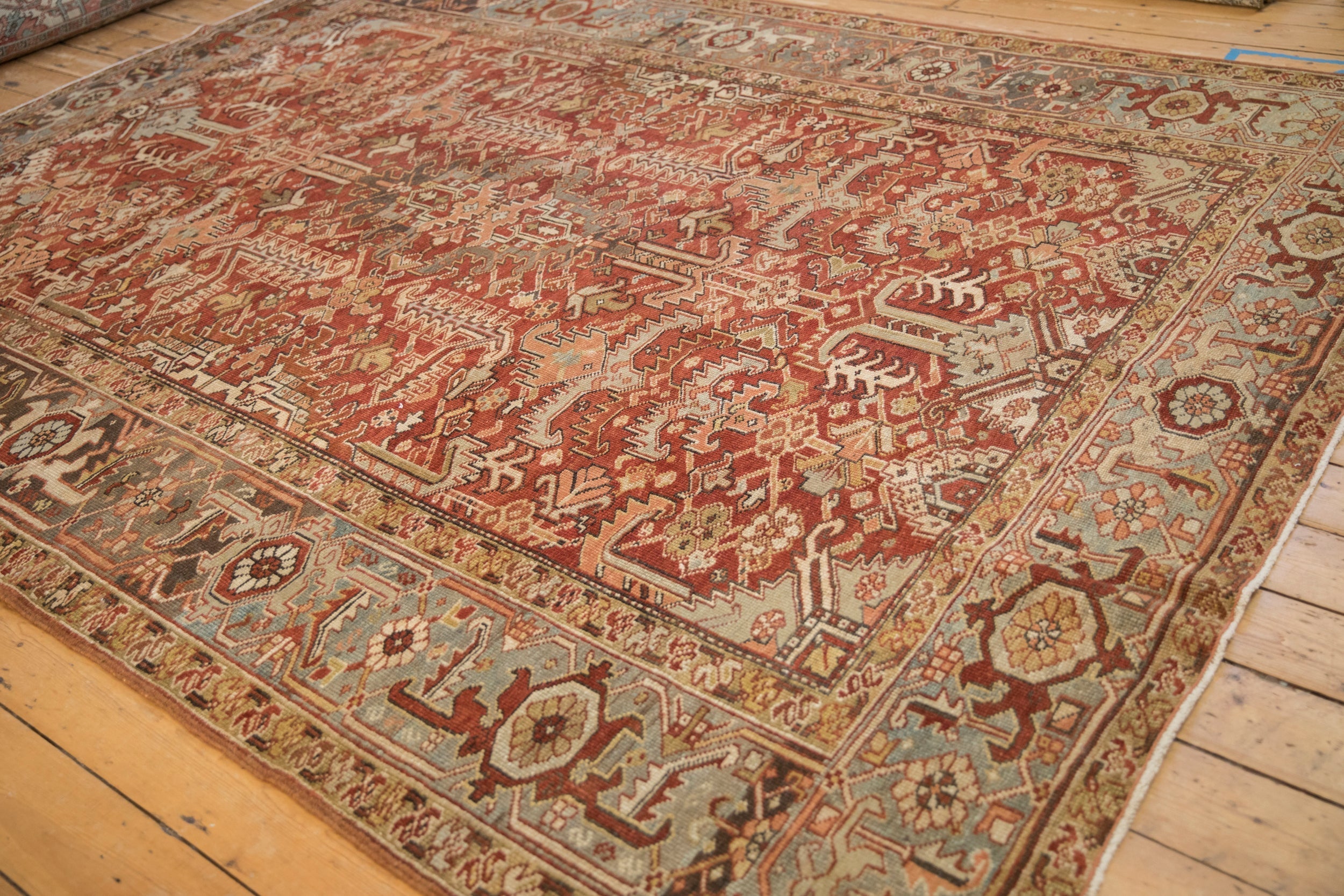 8x10.5 Vintage Distressed Mehrivan Carpet by Old New House® - product image 4 for Resin Society