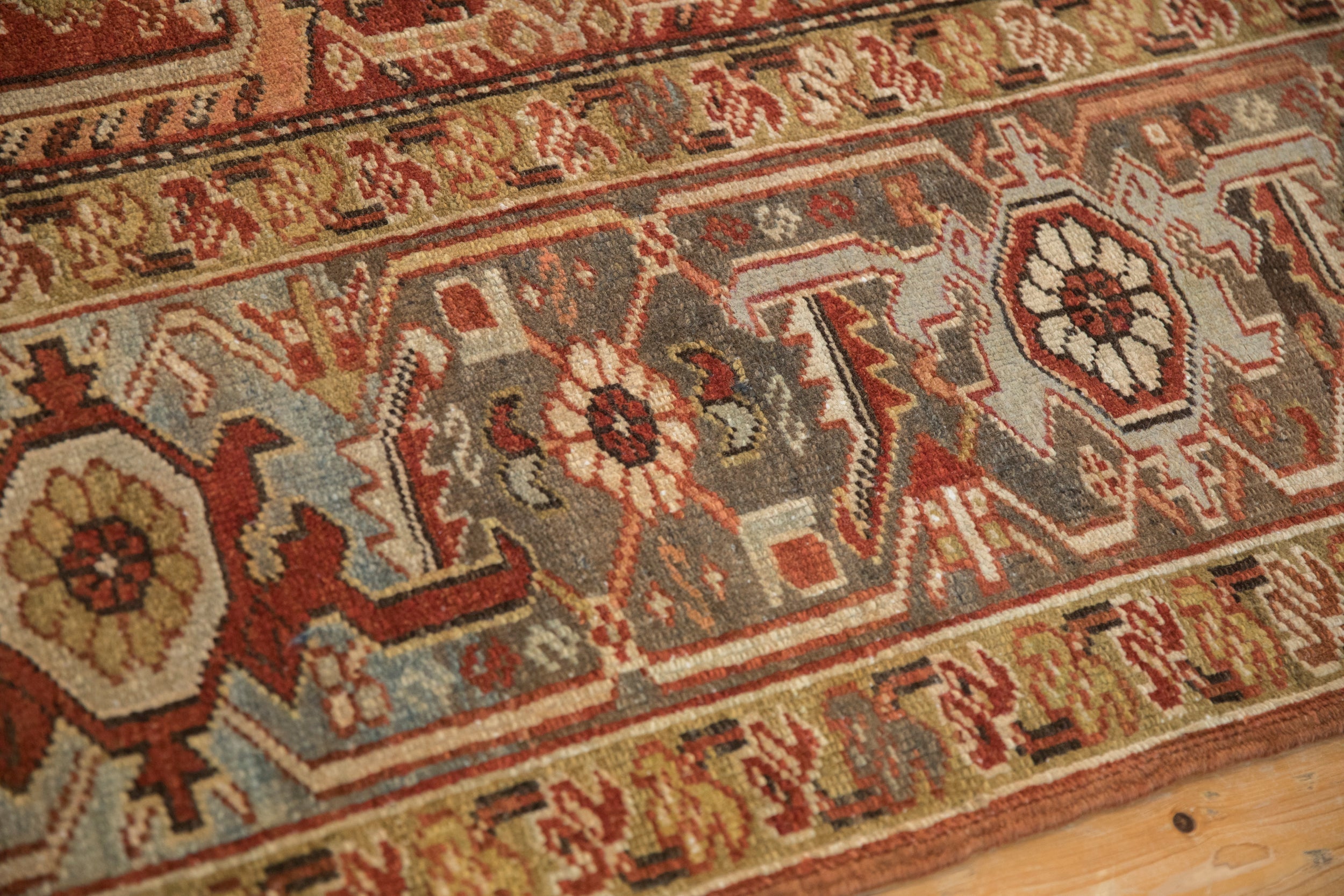 8x10.5 Vintage Distressed Mehrivan Carpet by Old New House® - product image 8 for Resin Society