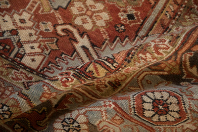 8x10.5 Vintage Distressed Mehrivan Carpet by Old New House® - product image 13 for Resin Society