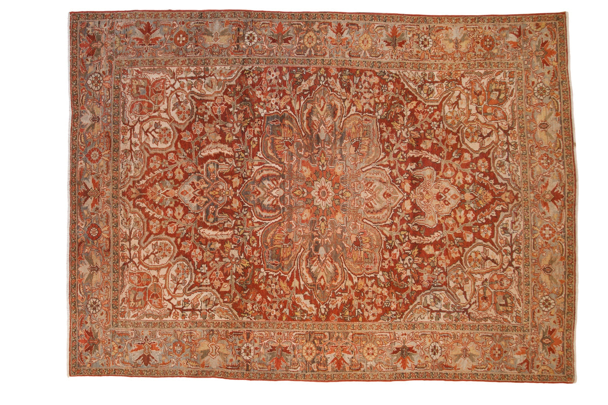8x11 Vintage Distressed Ahar Carpet by Old New House® - main product image for Resin Society