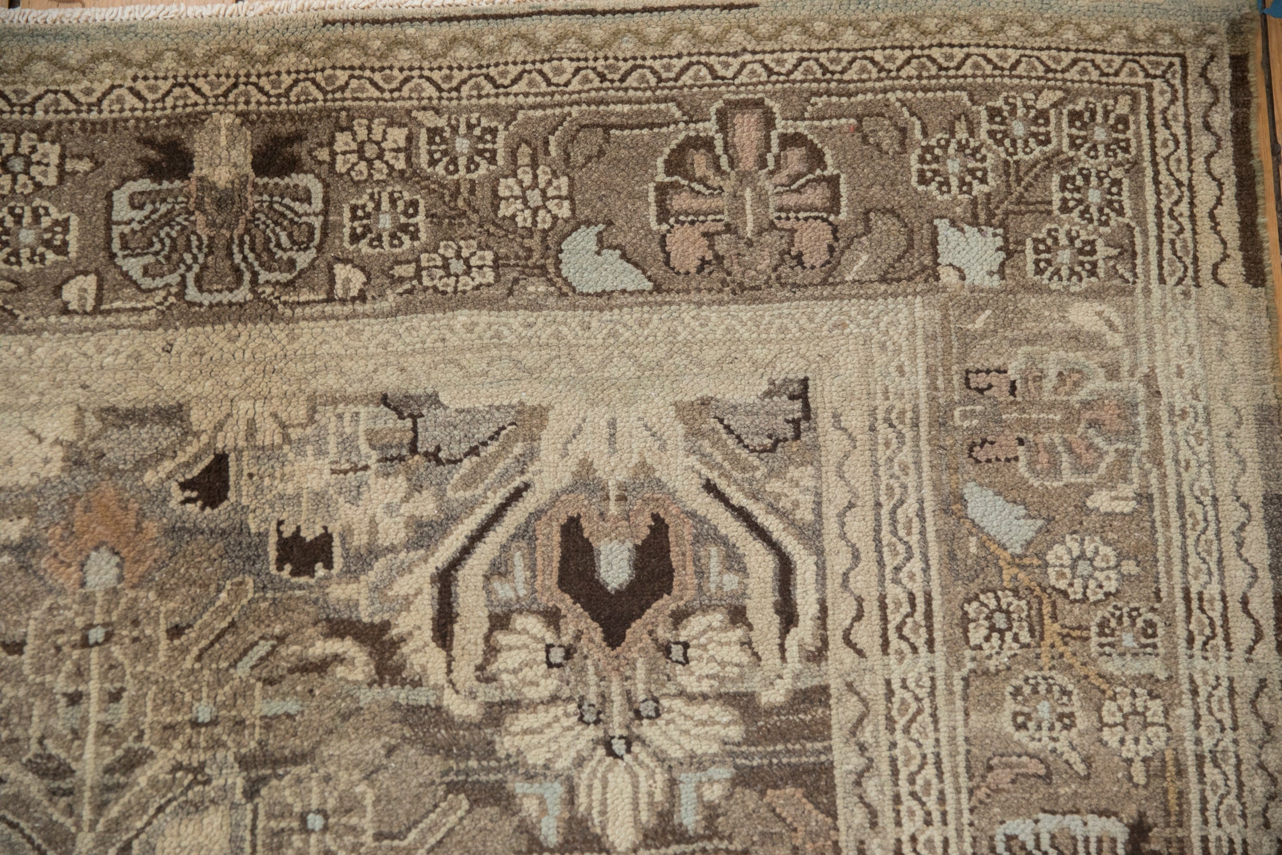 7x10.5 Vintage Distressed Bibikabad Carpet by Old New House® - product image 3 for Resin Society