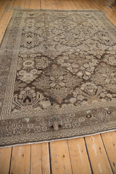 7x10.5 Vintage Distressed Bibikabad Carpet by Old New House® - product image 9 for Resin Society