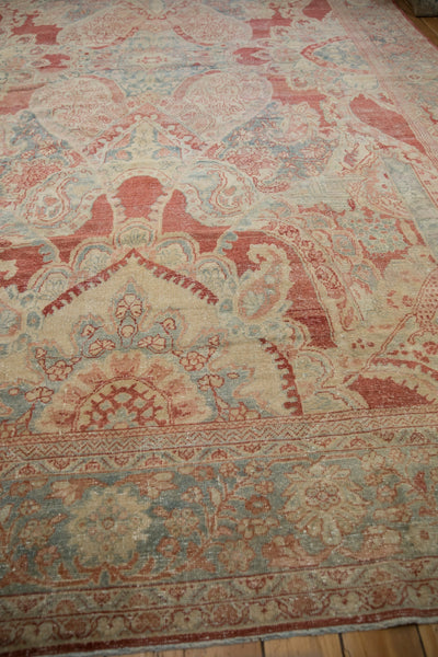 10.5x17.5 Vintage Distressed Mahal Carpet by Old New House® - product image 6 for Resin Society