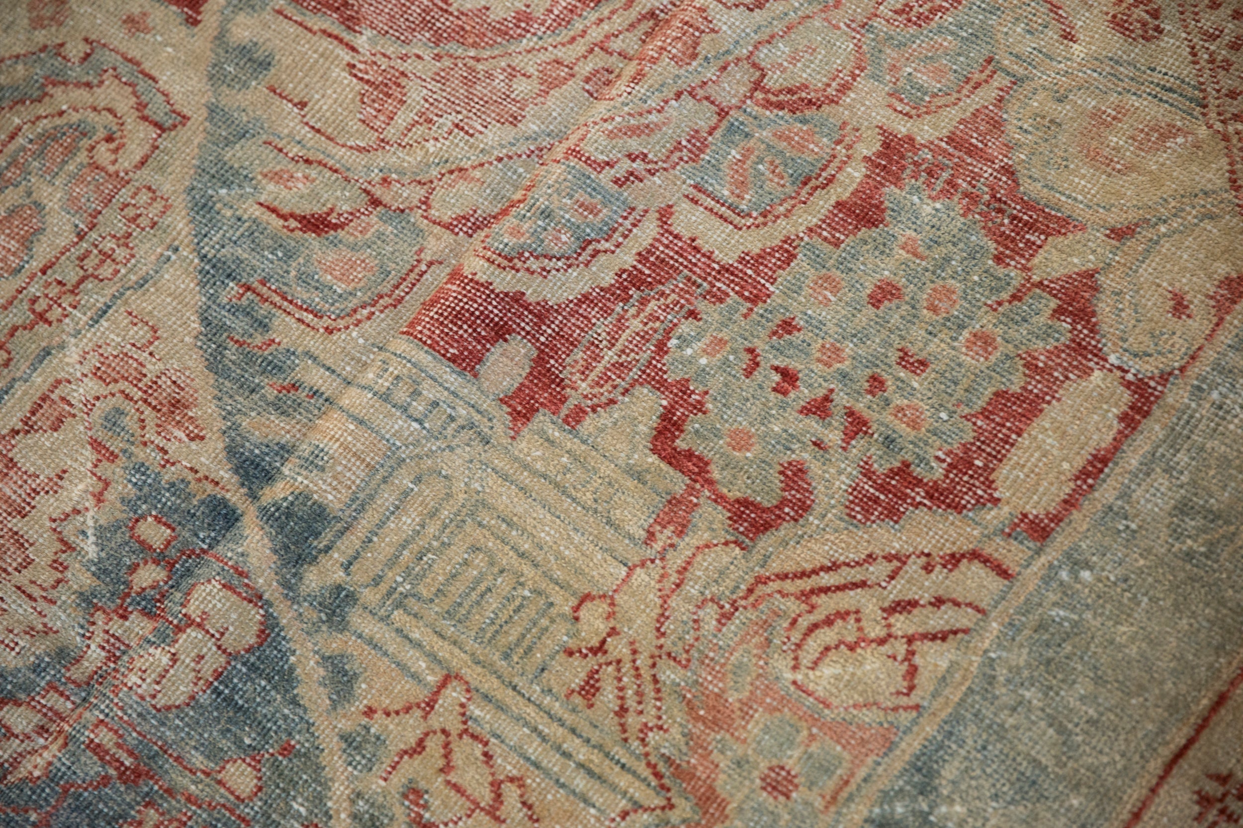 10.5x17.5 Vintage Distressed Mahal Carpet by Old New House® - product image 10 for Resin Society