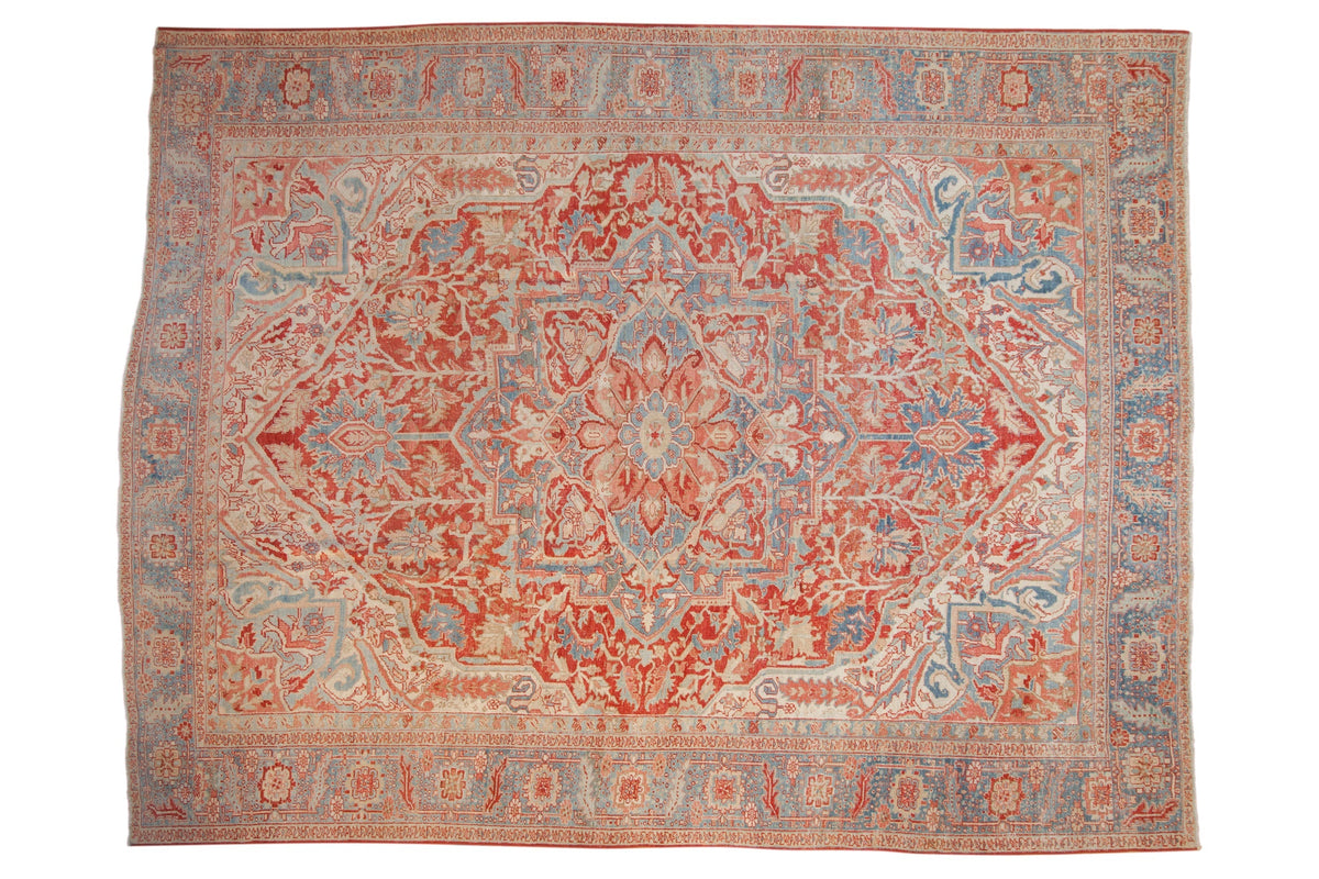 10x13 Vintage Distressed Heriz Carpet by Old New House® - main product image for Resin Society