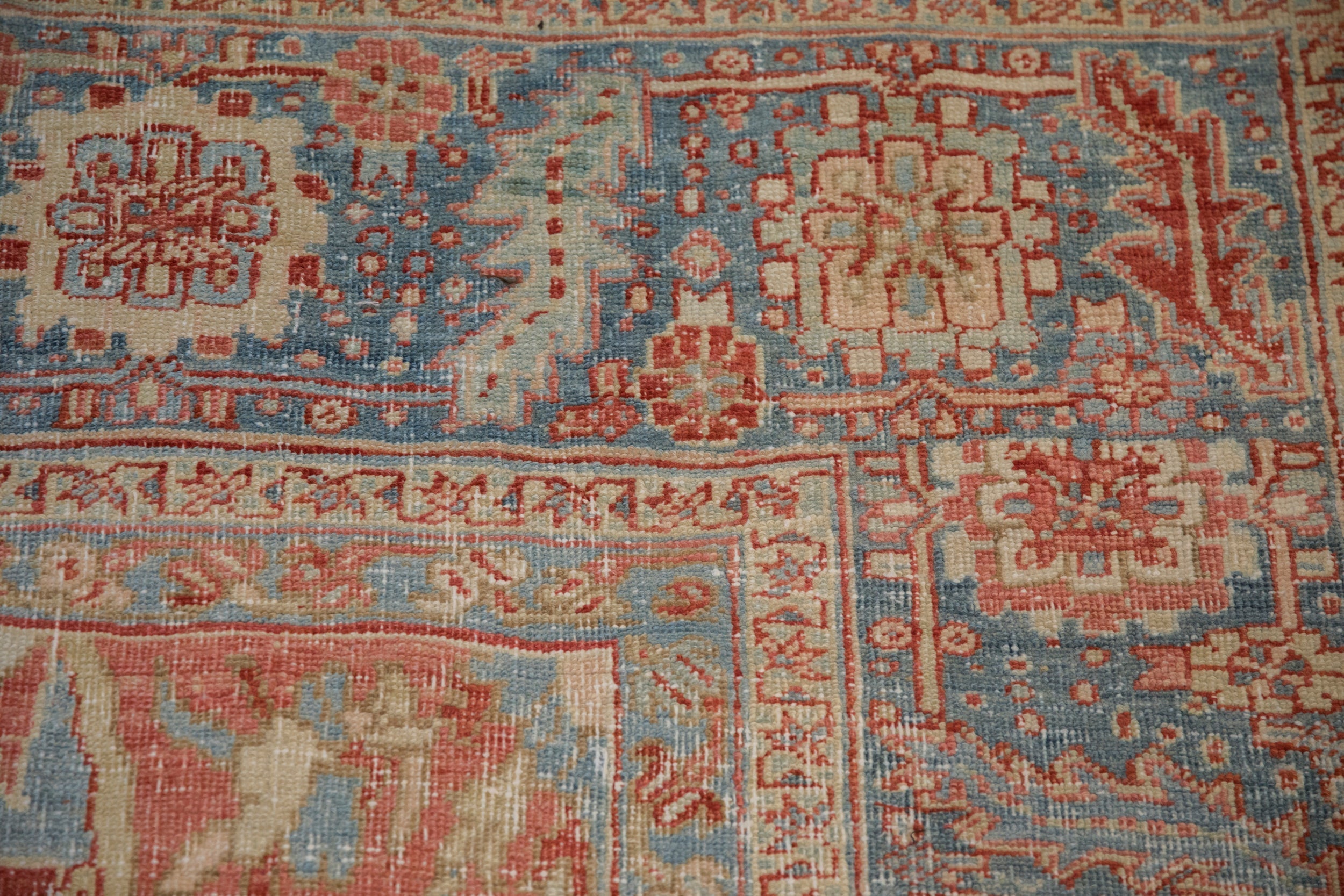 10x13 Vintage Distressed Heriz Carpet by Old New House® - product image 3 for Resin Society
