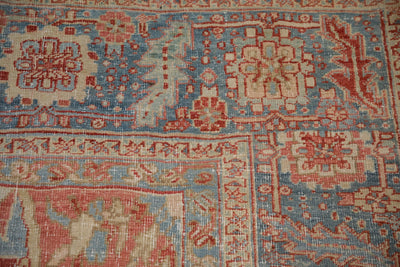 10x13 Vintage Distressed Heriz Carpet by Old New House® - product image 3 for Resin Society