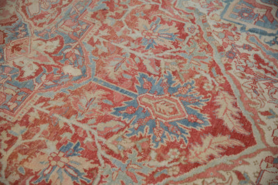 10x13 Vintage Distressed Heriz Carpet by Old New House® - product image 5 for Resin Society