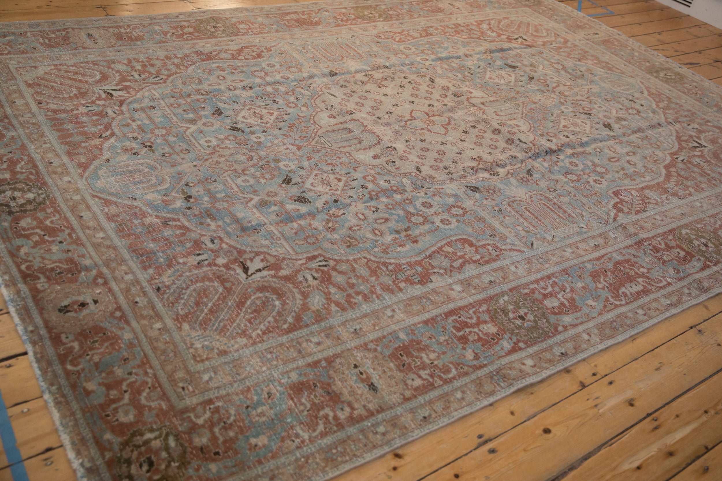 8x11 Vintage Distressed Tabriz Carpet by Old New House® - product image 6 for Resin Society