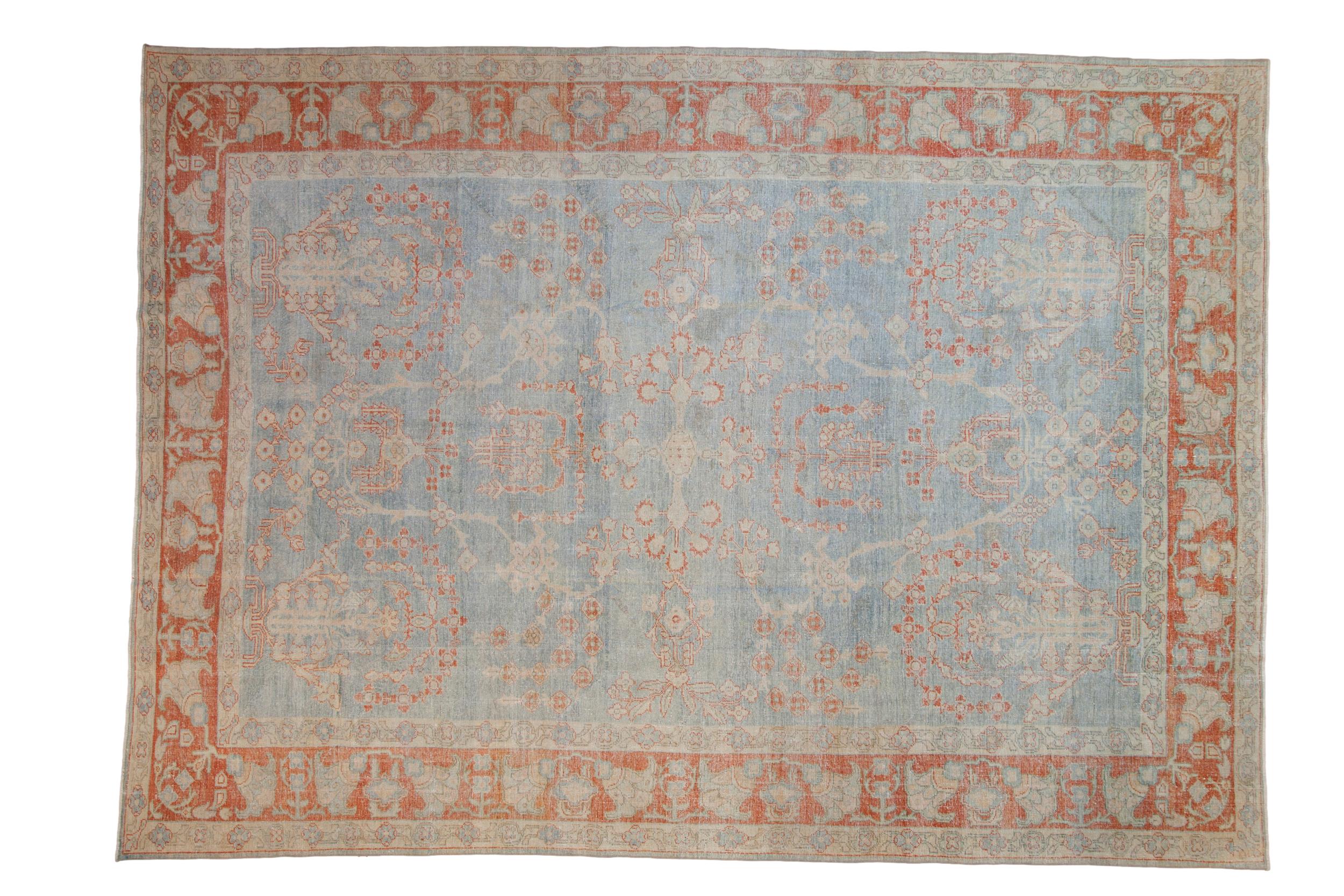 8.5x12 Vintage Distressed Mahal Carpet by Old New House® - main product image for Resin Society