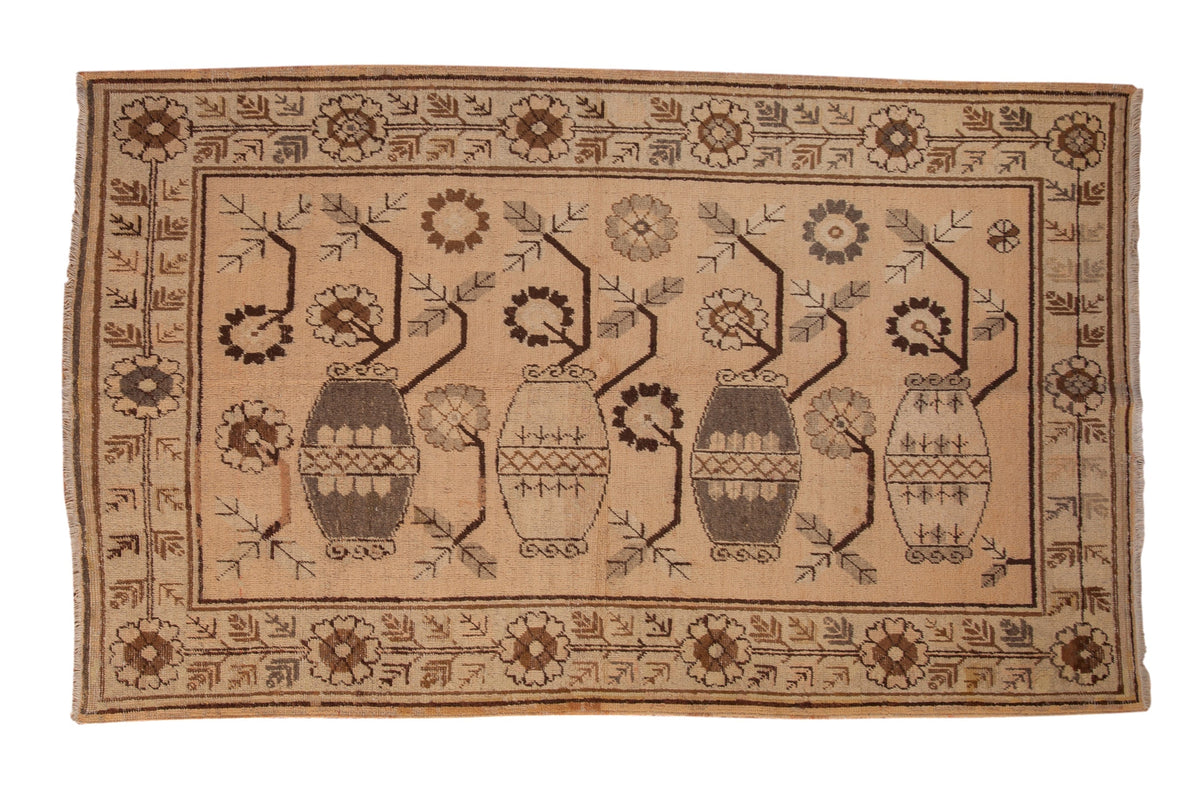 5x8 Vintage Distressed Khotan Carpet by Old New House® - main product image for Resin Society