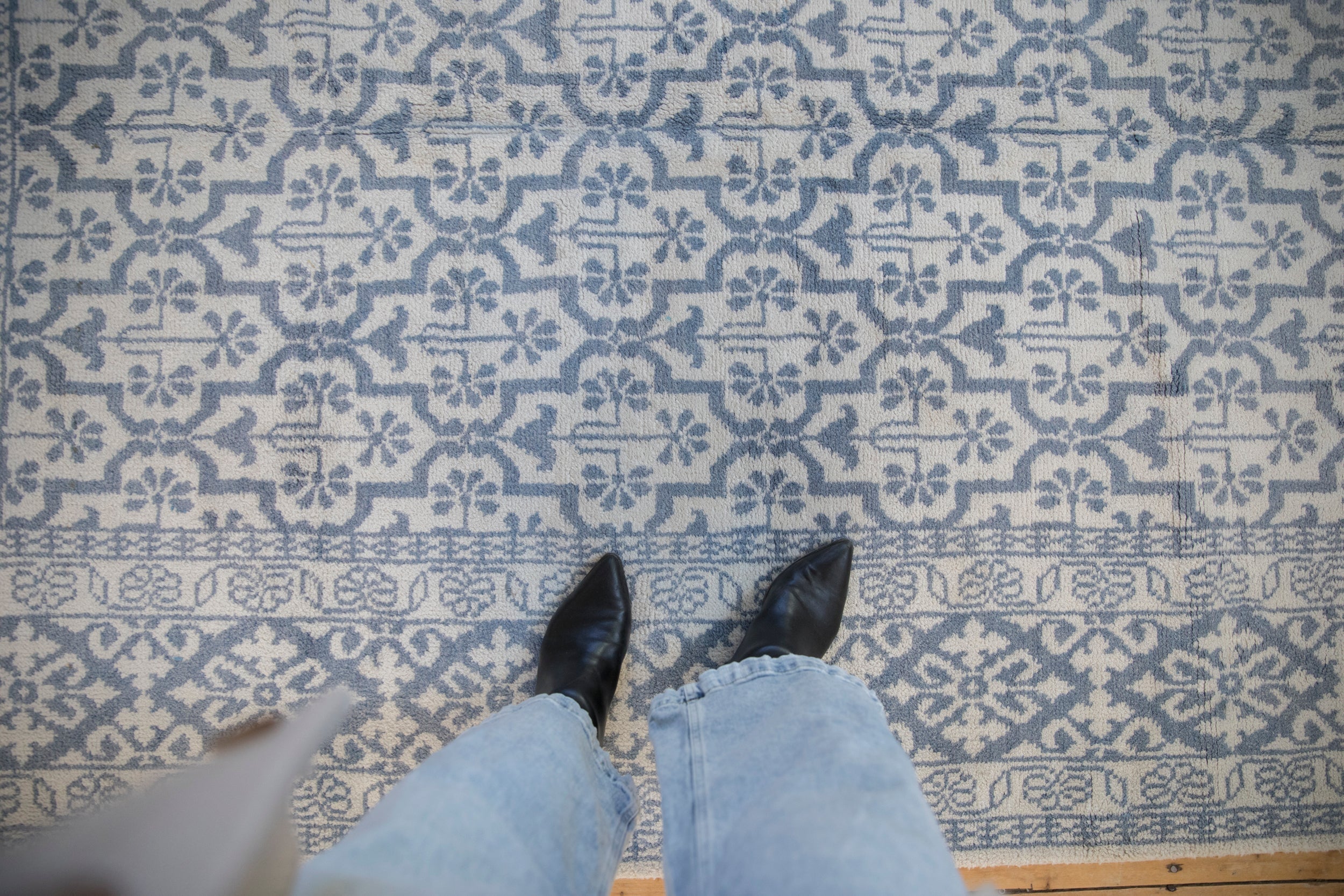 6x9.5 Vintage Agra Carpet by Old New House® - product image 2 for Resin Society