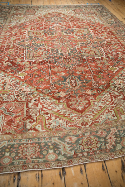 8x10.5 Vintage Distressed Heriz Carpet by Old New House® - product image 8 for Resin Society