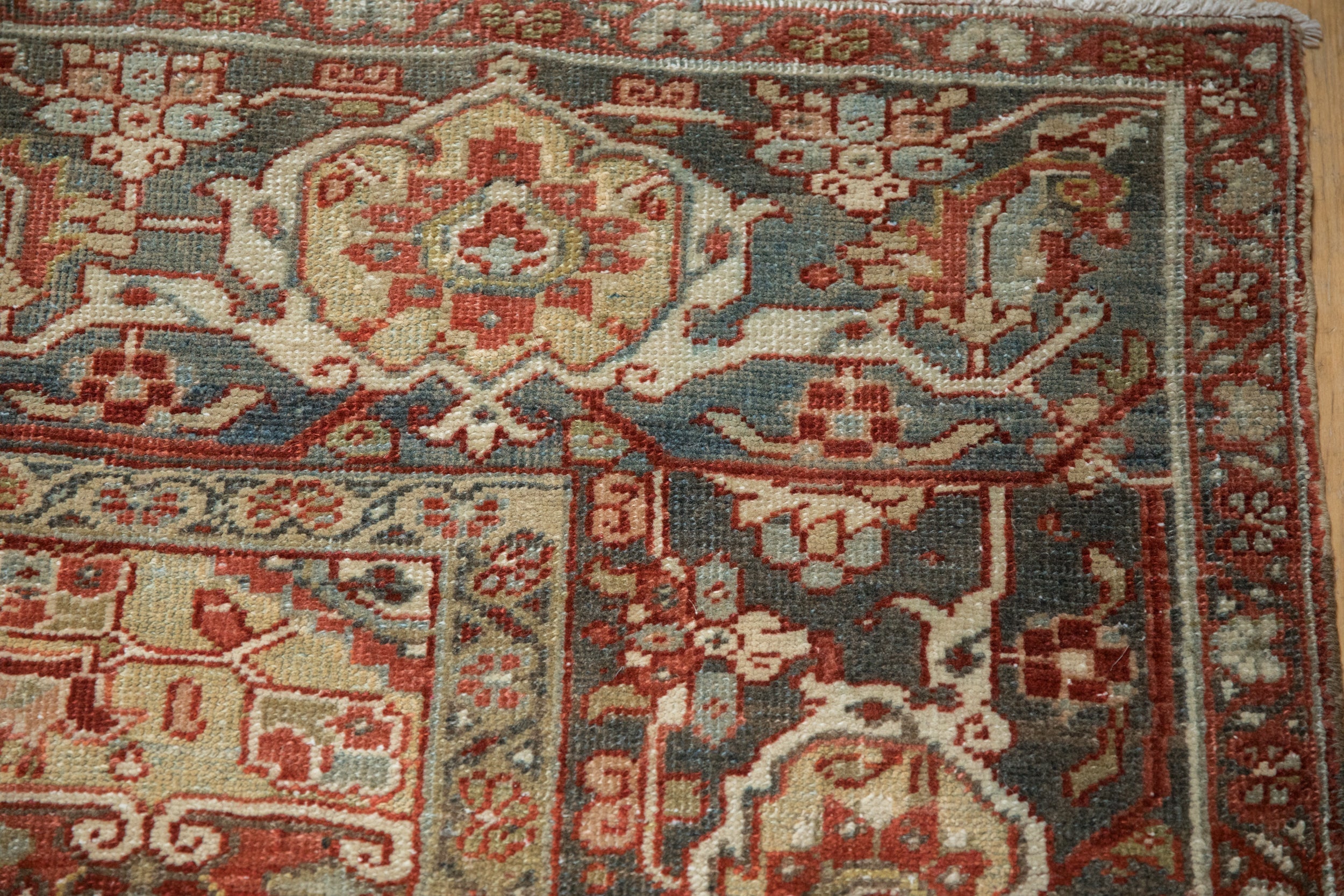 8x11 Vintage Distressed Heriz Carpet by Old New House® - product image 3 for Resin Society