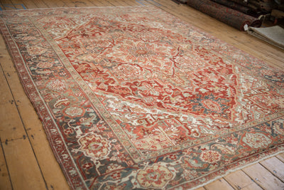 8x11 Vintage Distressed Heriz Carpet by Old New House® - product image 4 for Resin Society
