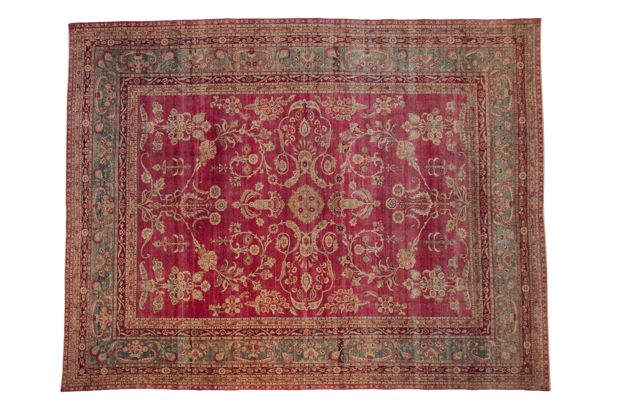 8.5x11.5 Antique Distressed Yezd Carpet by Old New House® - main product image for Resin Society