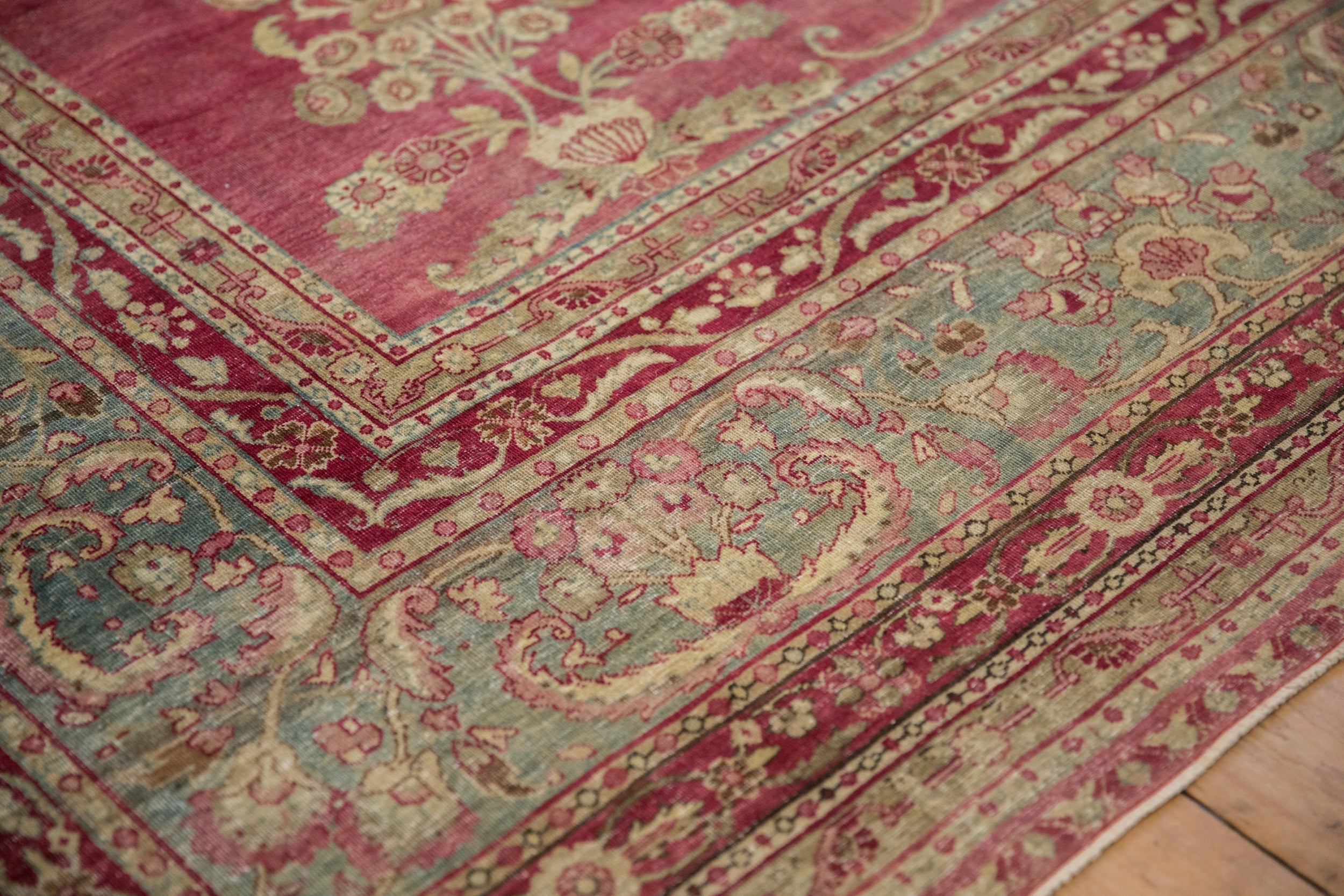 8.5x11.5 Antique Distressed Yezd Carpet by Old New House® - product image 5 for Resin Society