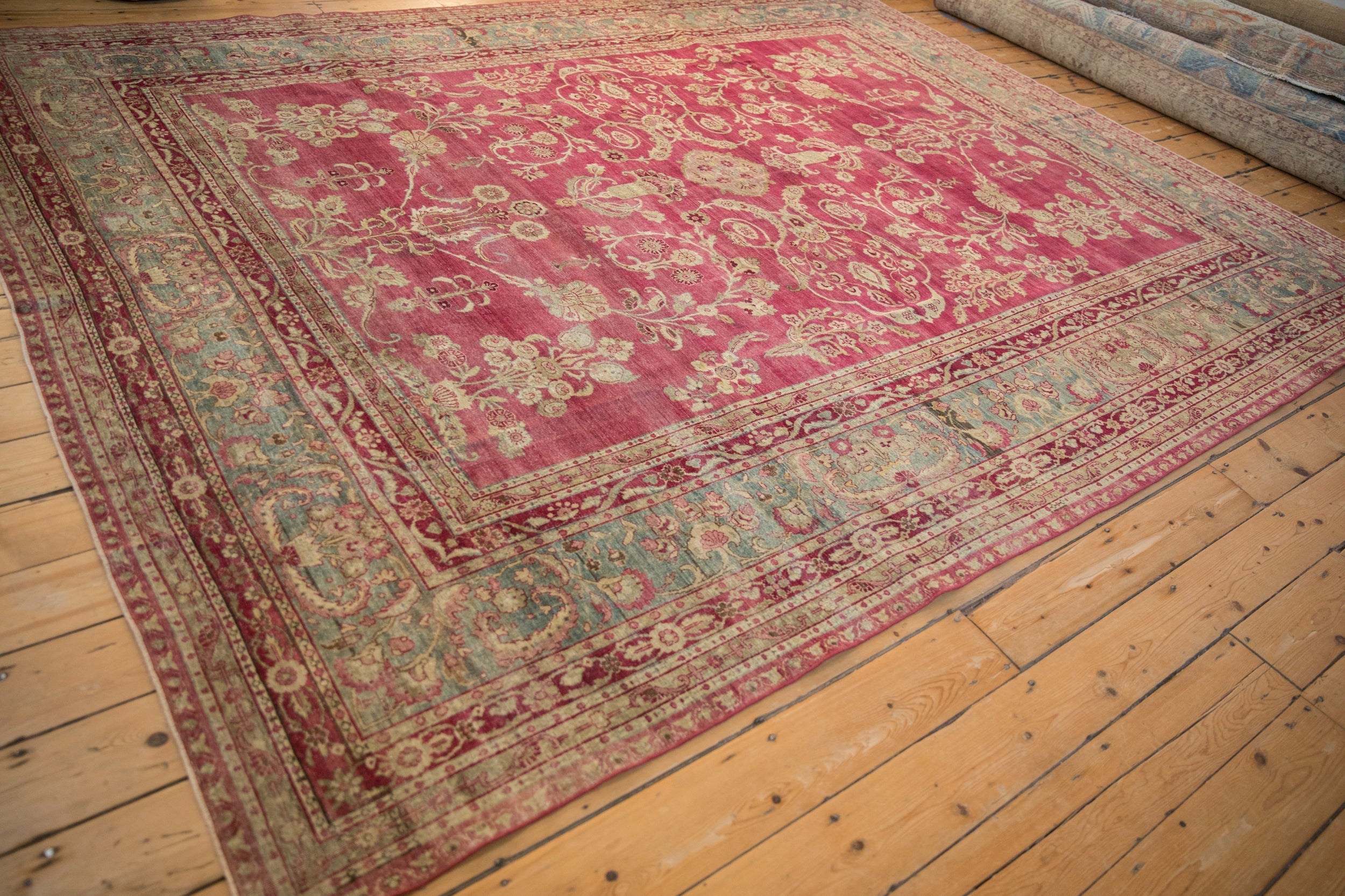 8.5x11.5 Antique Distressed Yezd Carpet by Old New House® - product image 8 for Resin Society