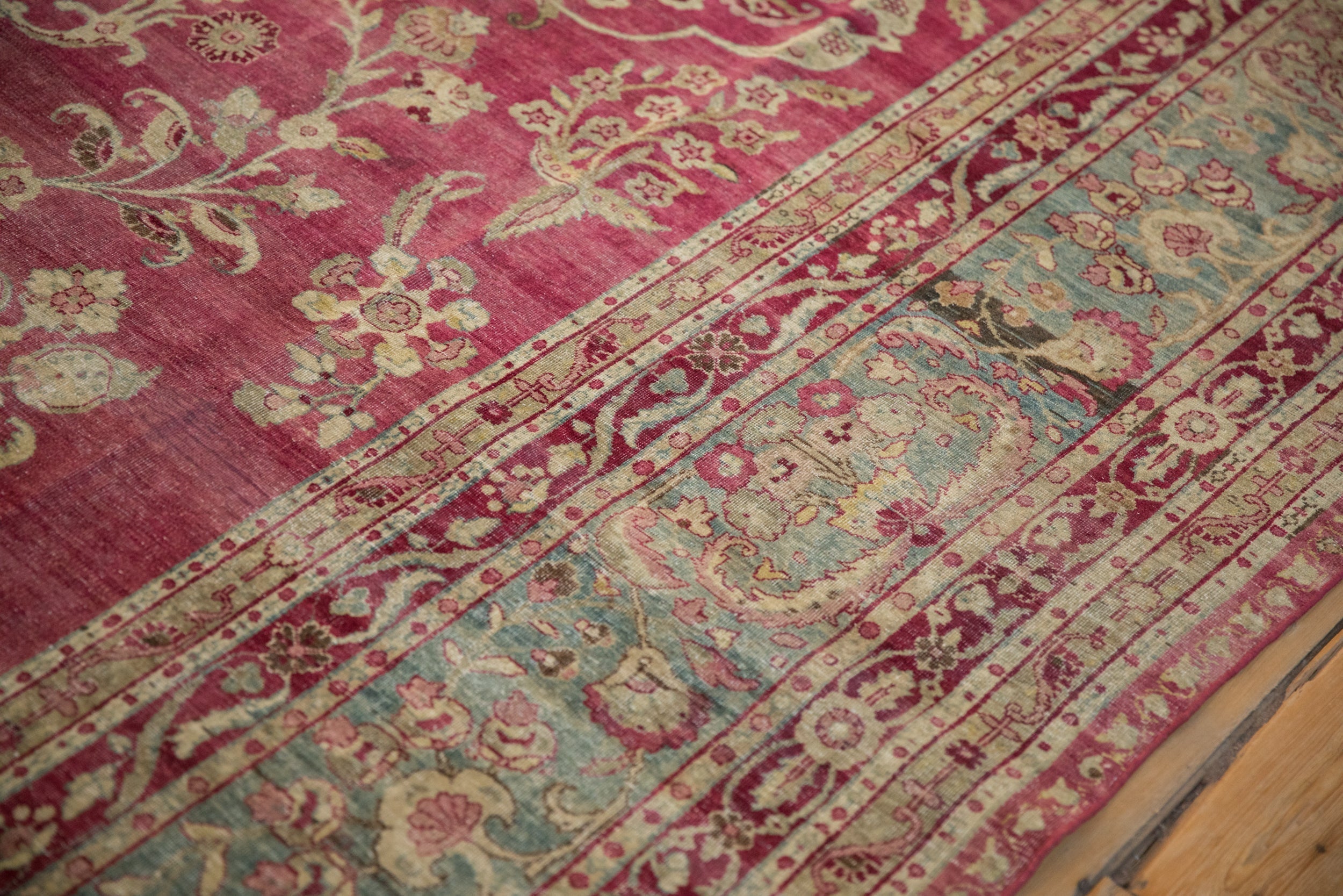 8.5x11.5 Antique Distressed Yezd Carpet by Old New House® - product image 9 for Resin Society