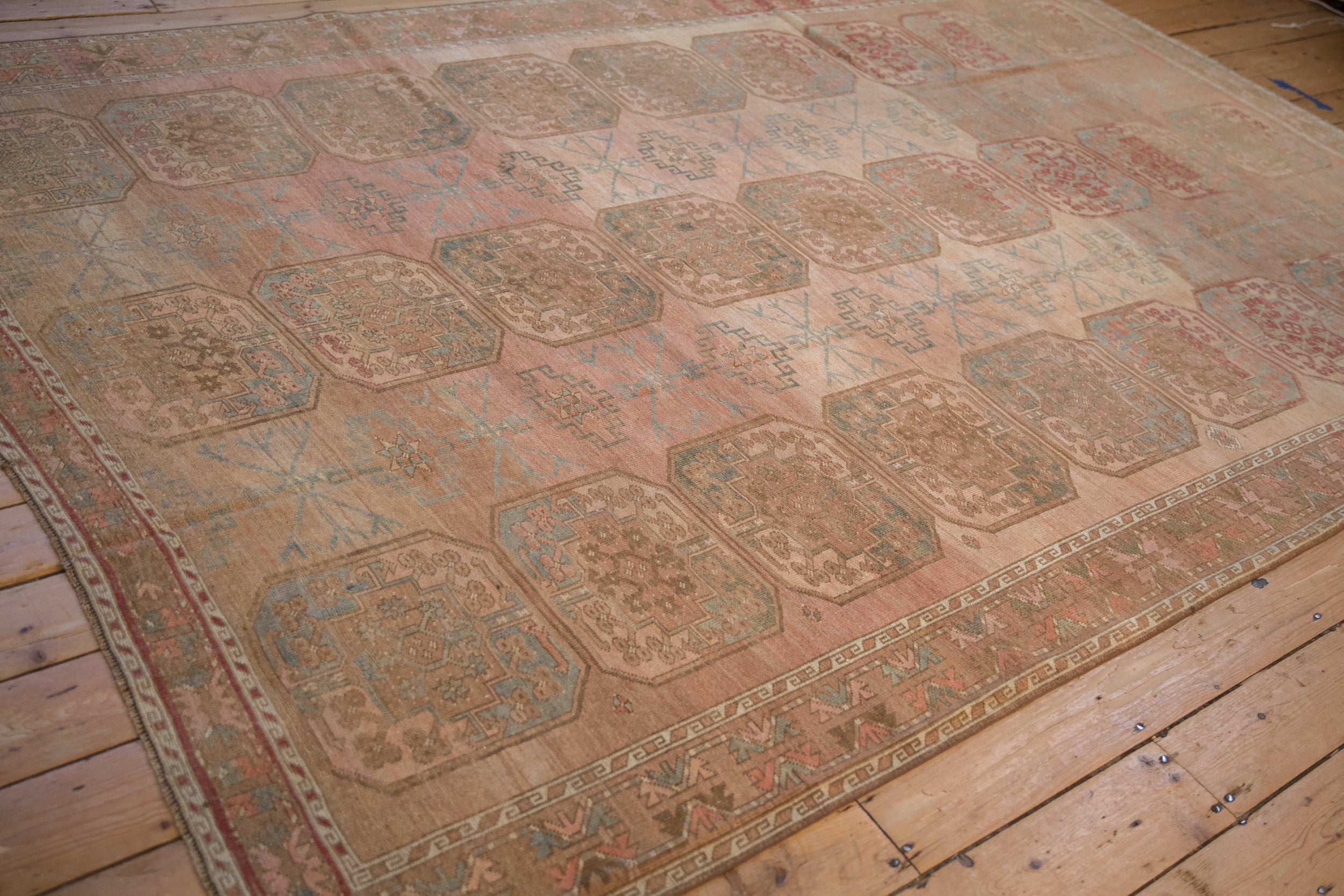 7x10.5 Vintage Distressed Ersari Carpet by Old New House® - product image 12 for Resin Society
