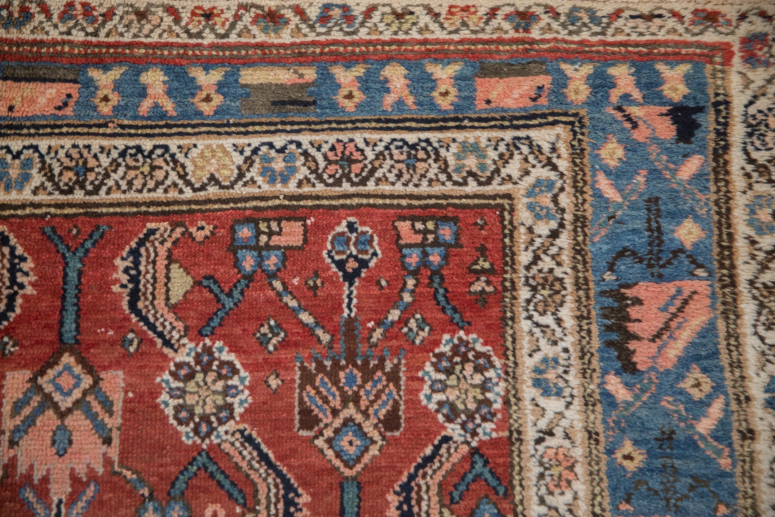 8.5x10.5 Vintage Kurdish Hamadan Carpet by Old New House® - product image 3 for Resin Society