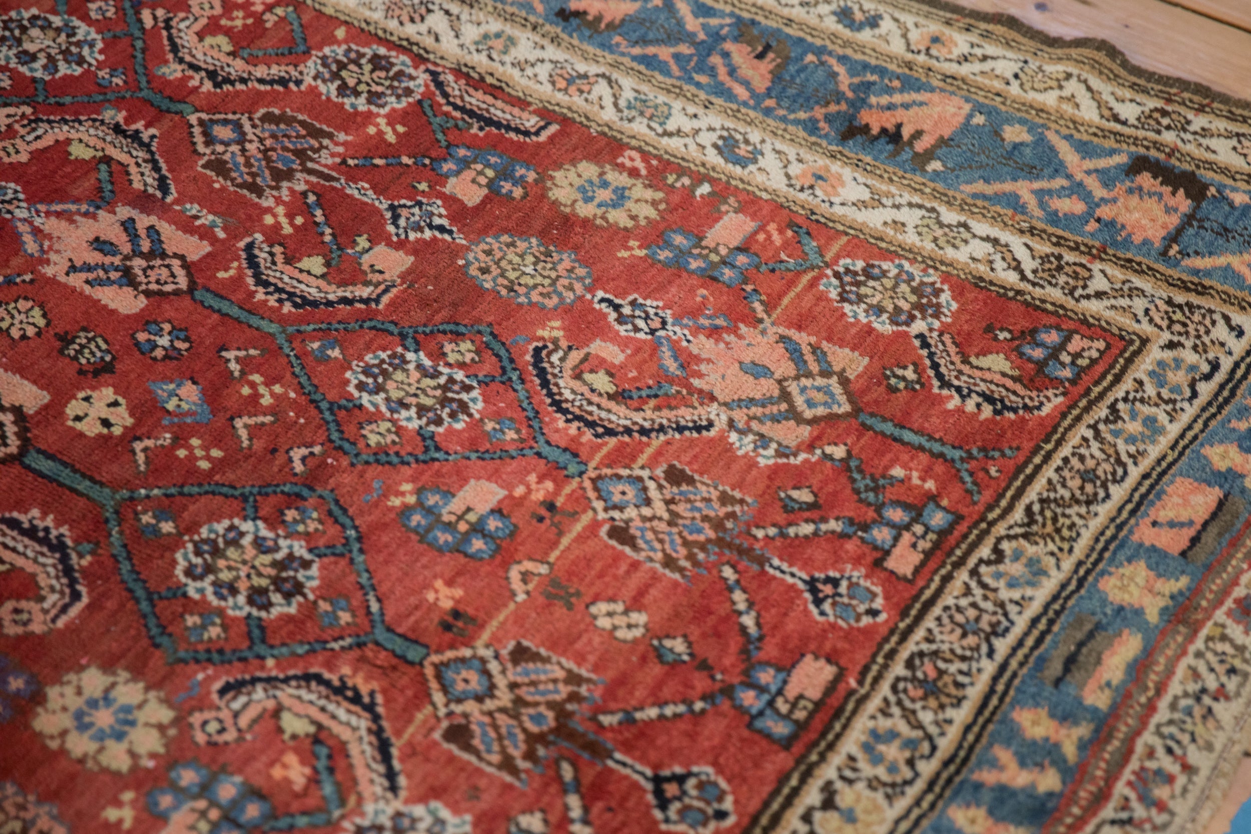 8.5x10.5 Vintage Kurdish Hamadan Carpet by Old New House® - product image 6 for Resin Society