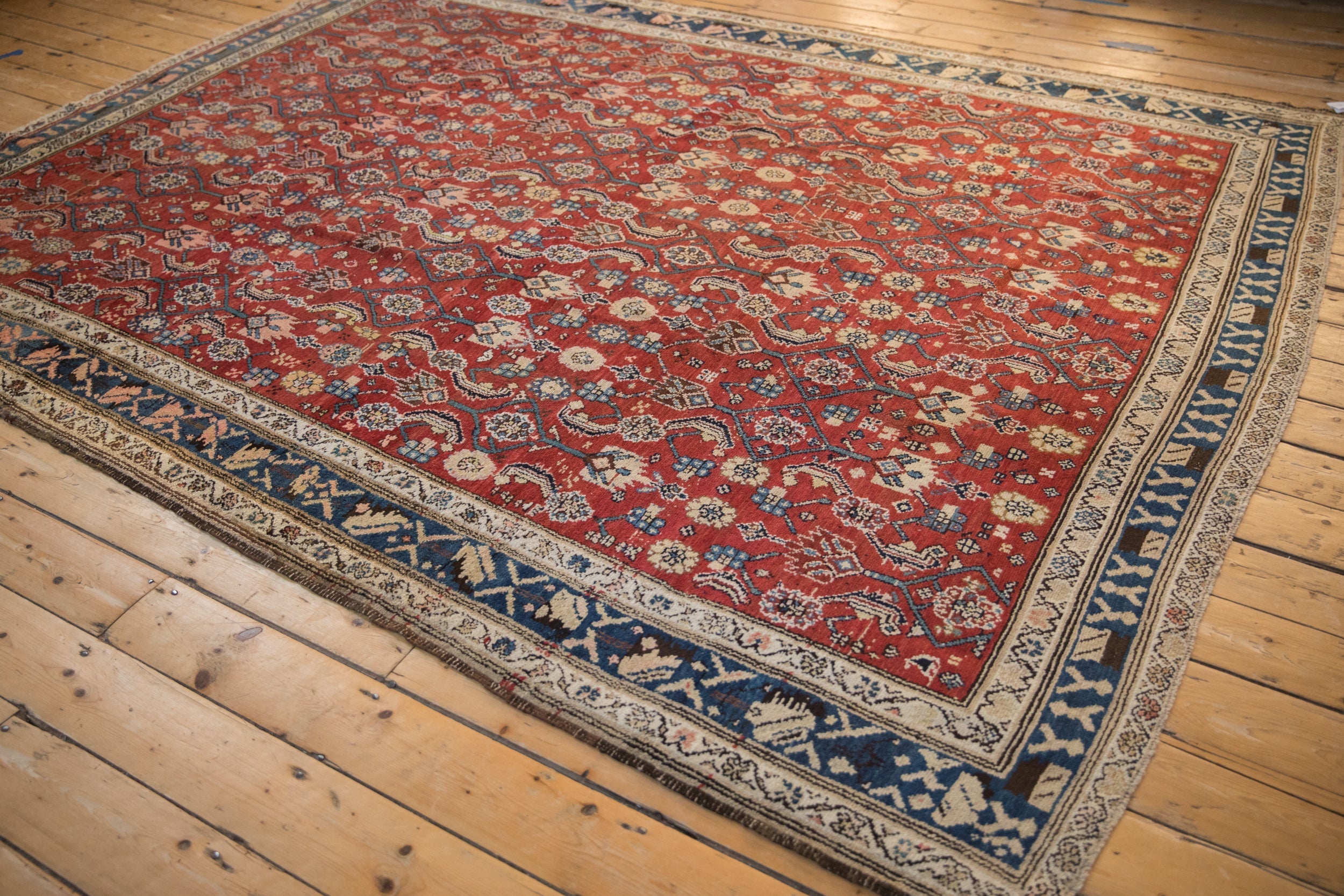 8.5x10.5 Vintage Kurdish Hamadan Carpet by Old New House® - product image 11 for Resin Society