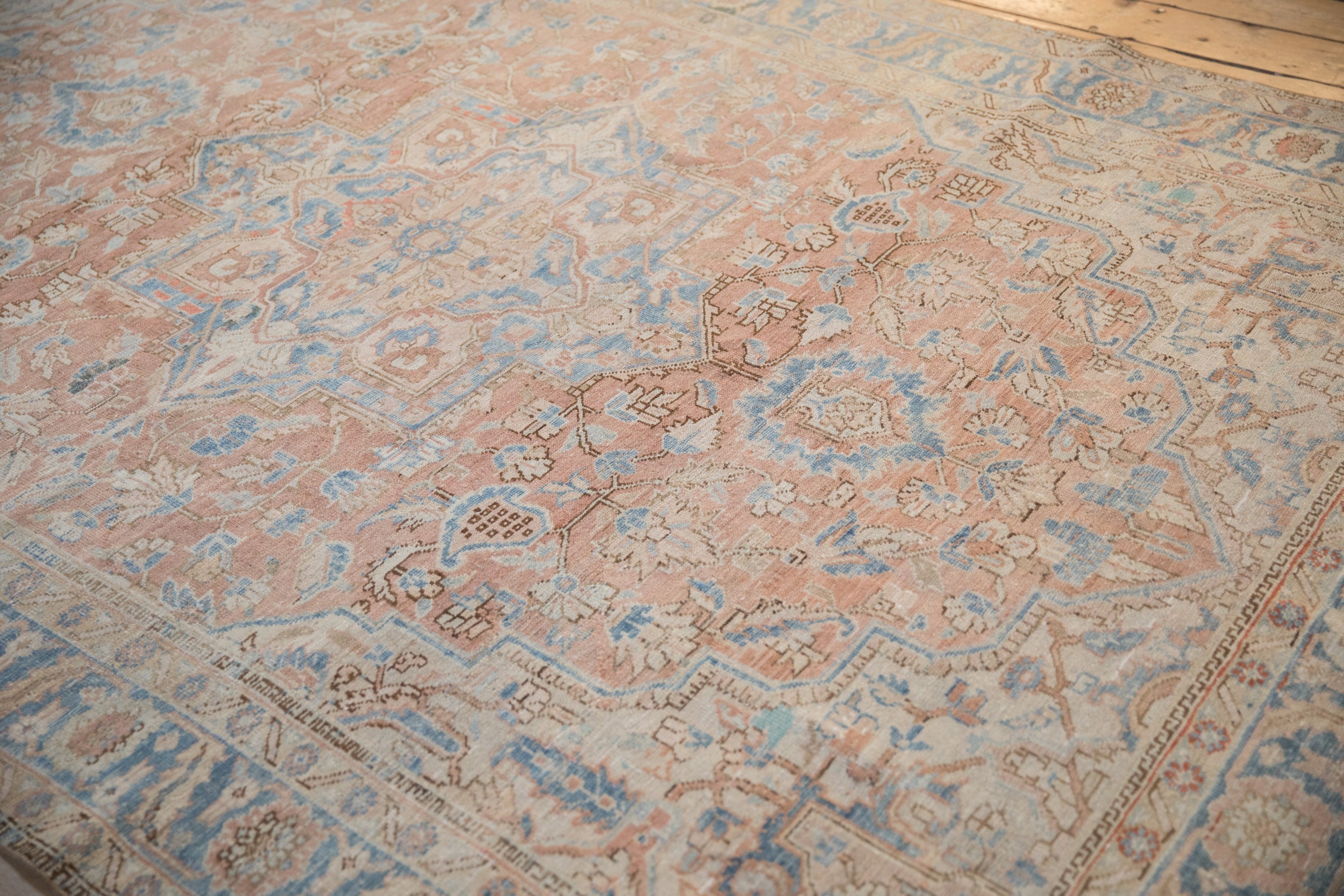 6.5x9.5 Vintage Distressed Heriz Carpet by Old New House® - product image 8 for Resin Society