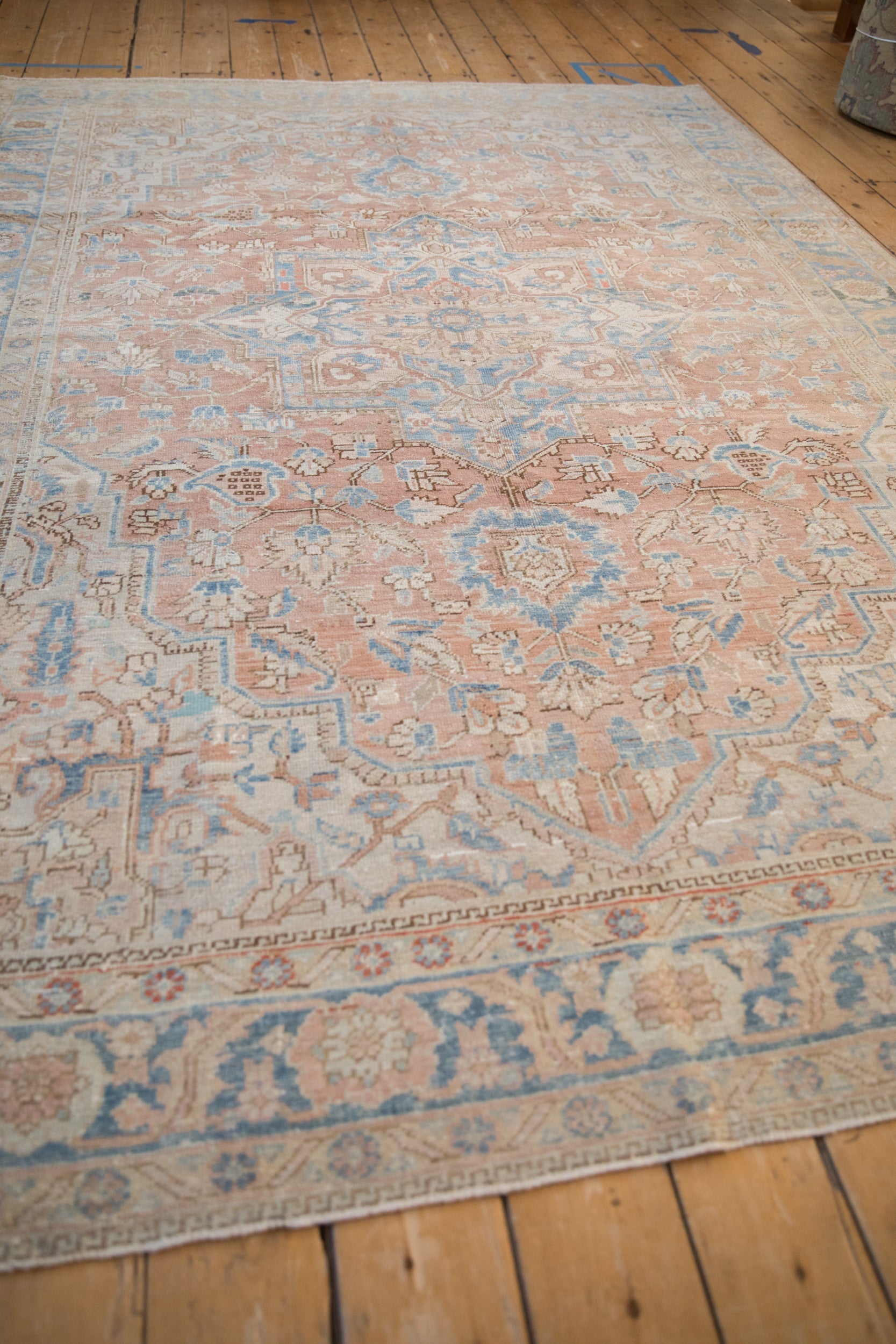 6.5x9.5 Vintage Distressed Heriz Carpet by Old New House® - product image 9 for Resin Society