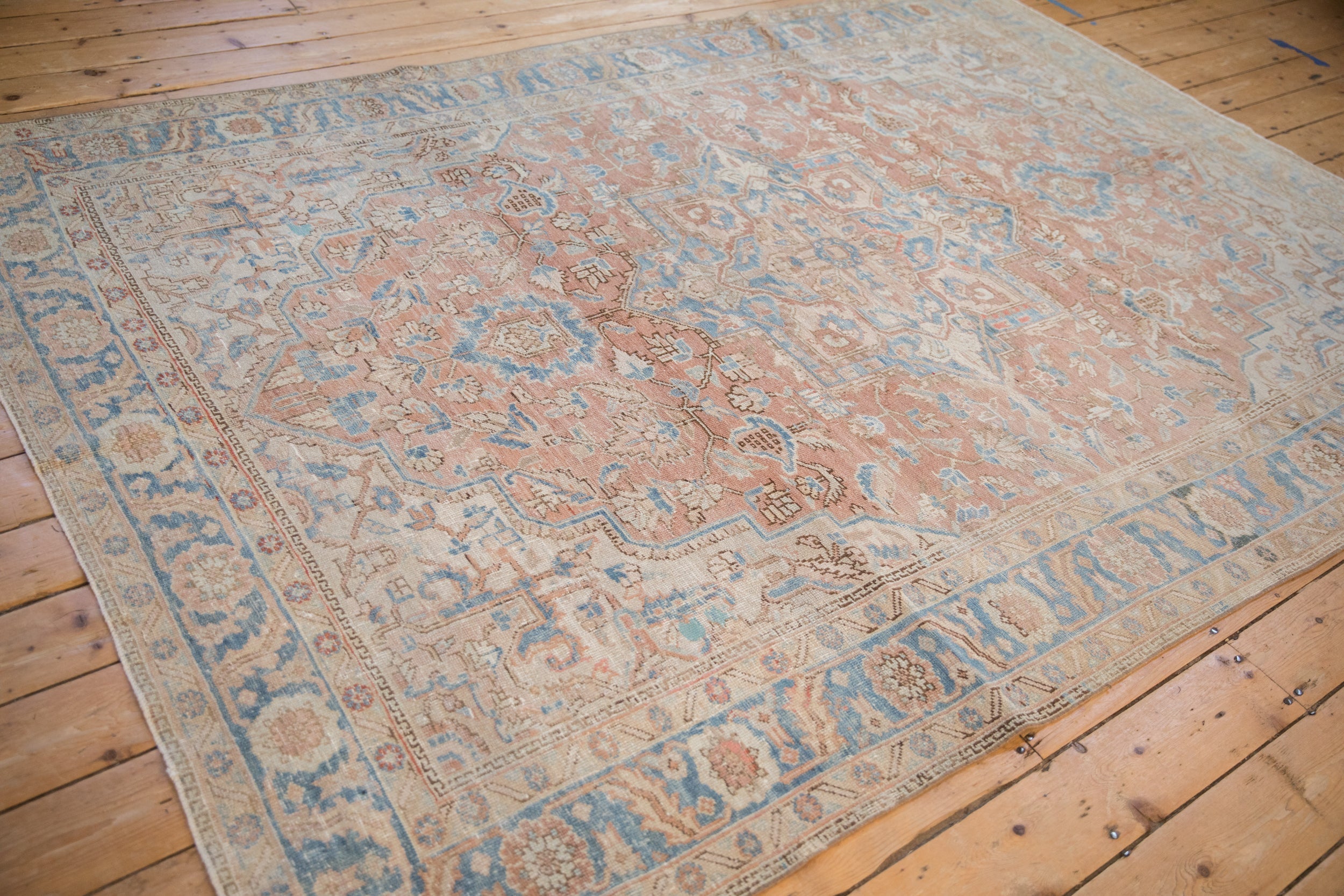 6.5x9.5 Vintage Distressed Heriz Carpet by Old New House® - product image 11 for Resin Society