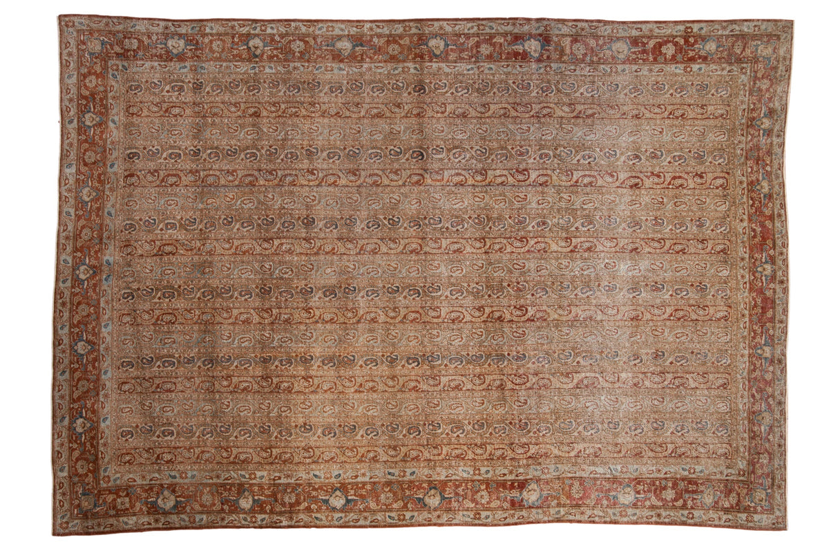 7.5x10.5 Vintage Distressed Qom Carpet by Old New House® - main product image for Resin Society