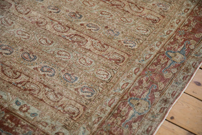 7.5x10.5 Vintage Distressed Qom Carpet by Old New House® - product image 5 for Resin Society