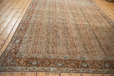7.5x10.5 Vintage Distressed Qom Carpet by Old New House® - product image 9 for Resin Society