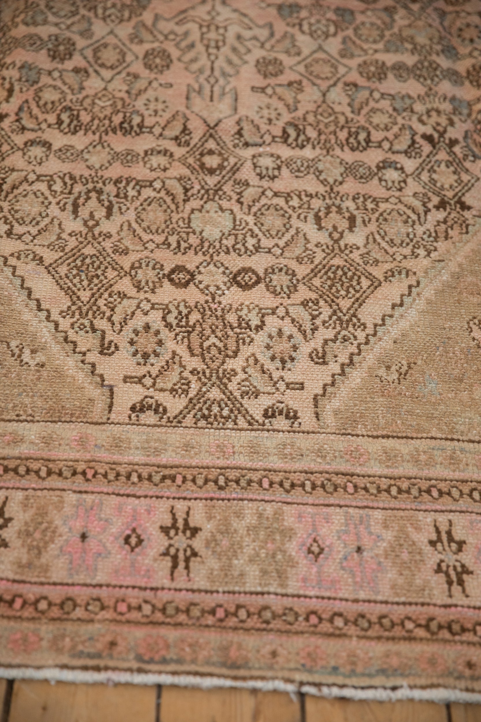 7x10 Vintage Distressed Overdyed Bibikabad Carpet by Old New House® - product image 6 for Resin Society