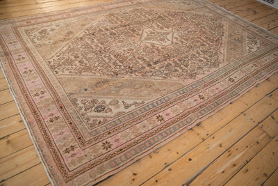 7x10 Vintage Distressed Overdyed Bibikabad Carpet by Old New House® - product image 7 for Resin Society
