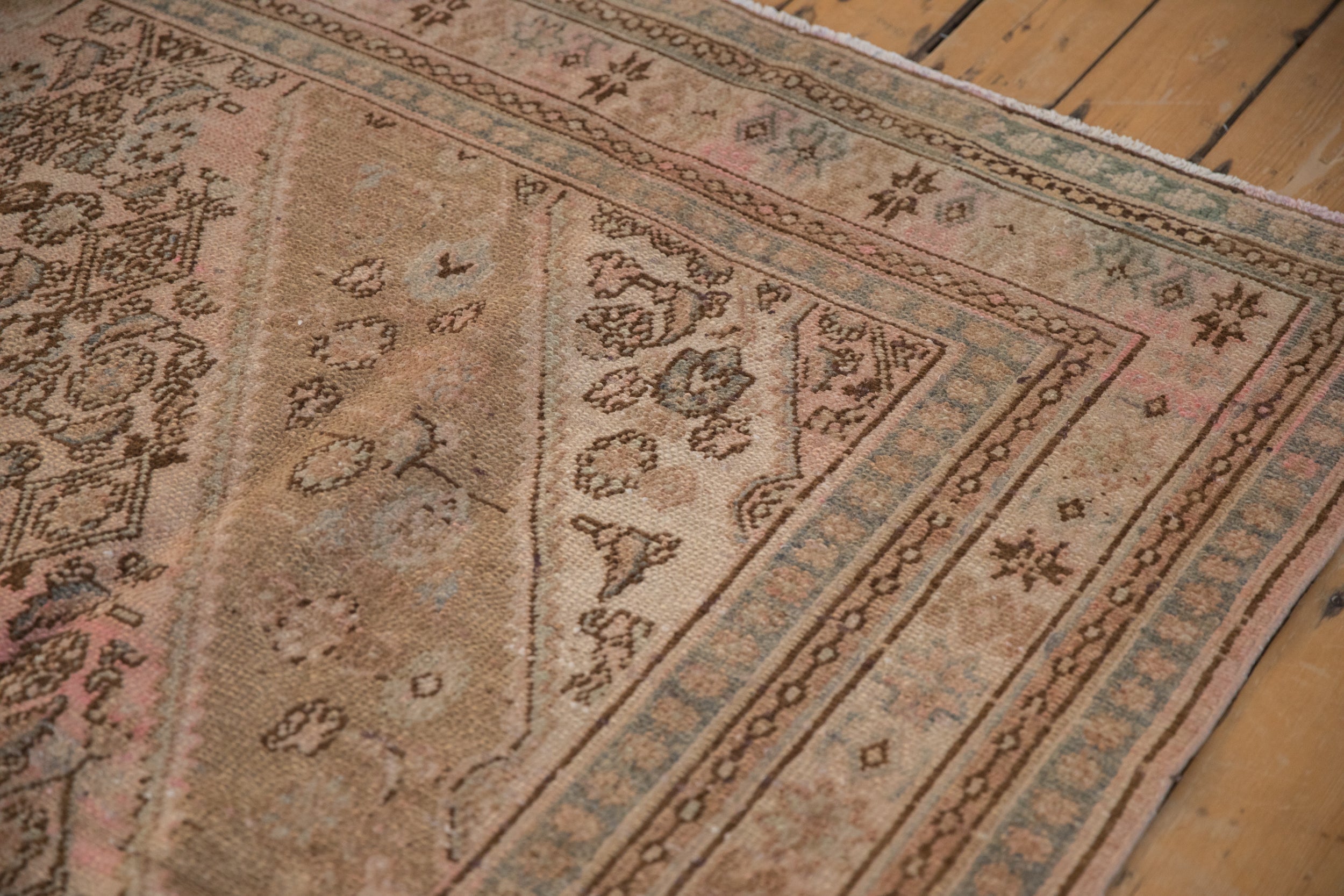 7x10 Vintage Distressed Overdyed Bibikabad Carpet by Old New House® - product image 9 for Resin Society