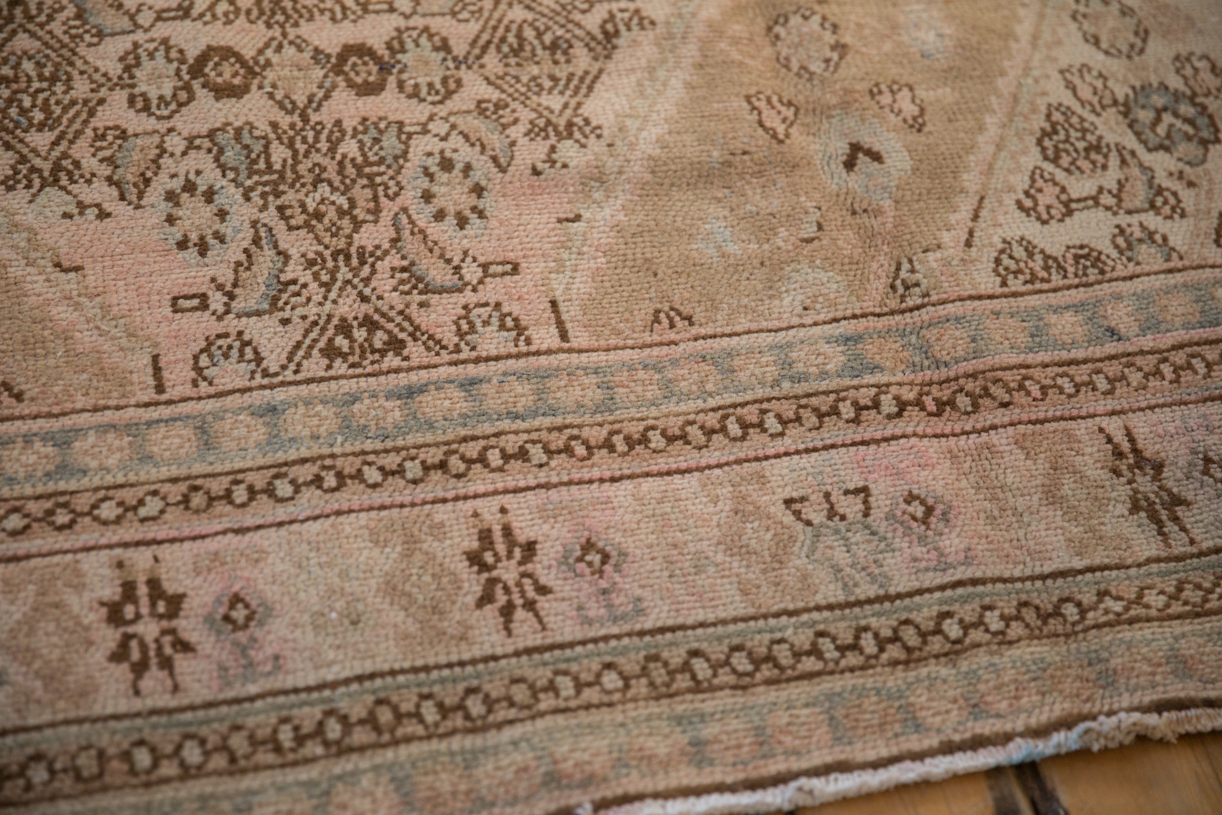 7x10 Vintage Distressed Overdyed Bibikabad Carpet by Old New House® - product image 12 for Resin Society