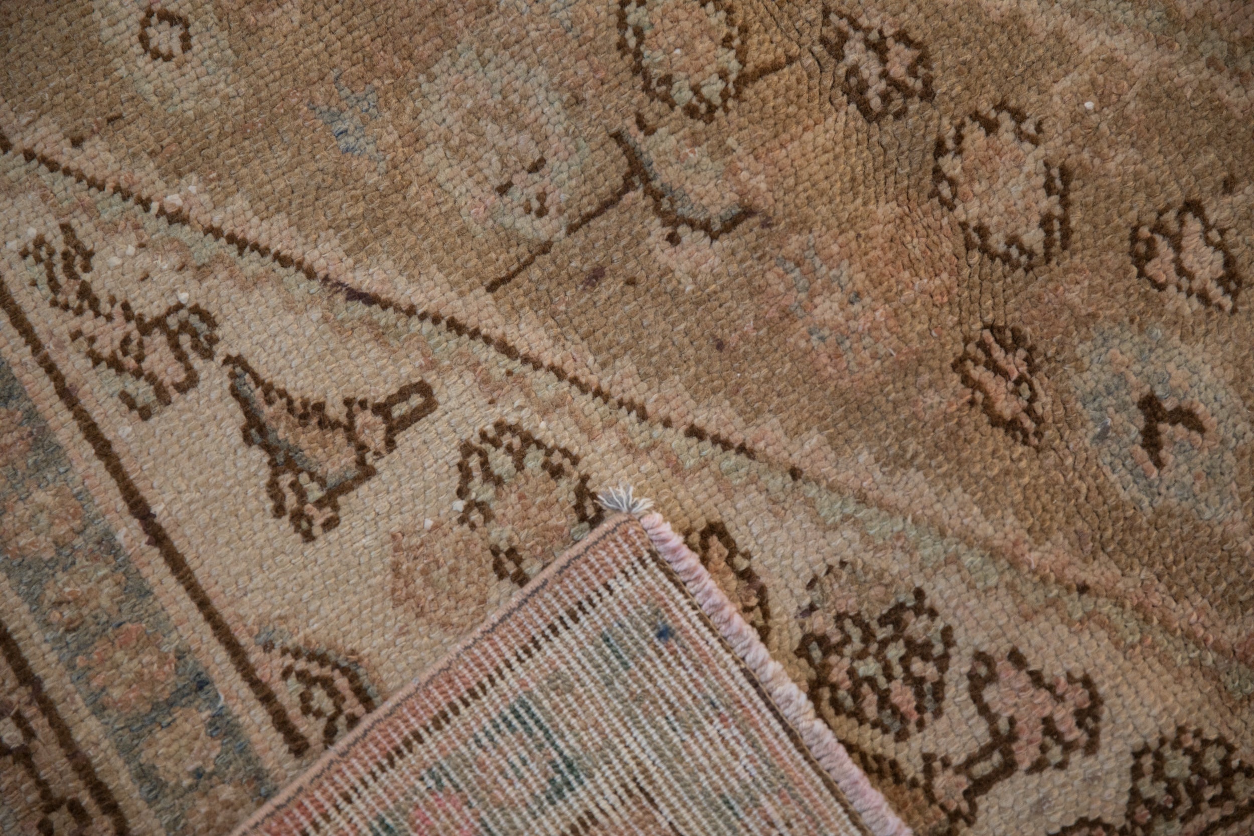 7x10 Vintage Distressed Overdyed Bibikabad Carpet by Old New House® - product image 14 for Resin Society