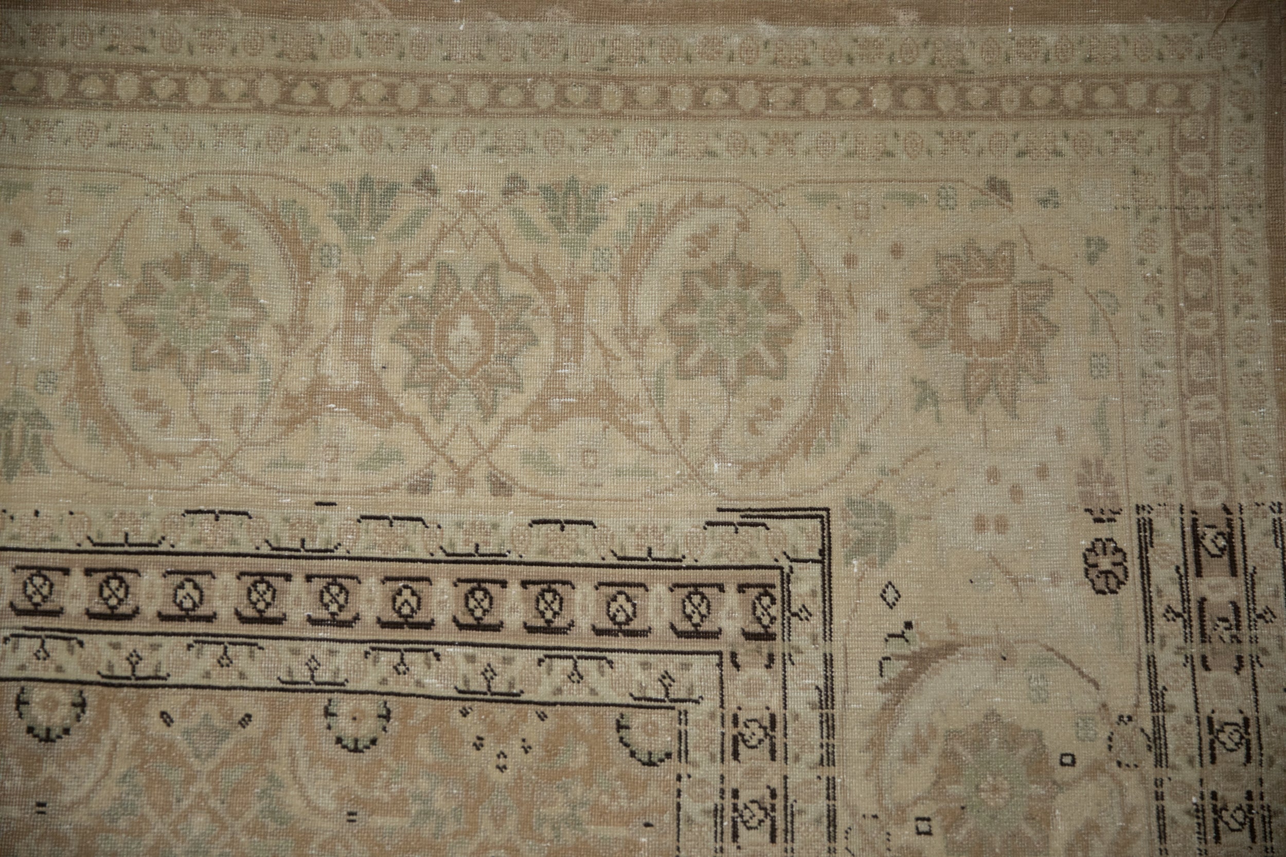 8x11.5 Vintage Distressed Tabriz Carpet by Old New House® - product image 3 for Resin Society