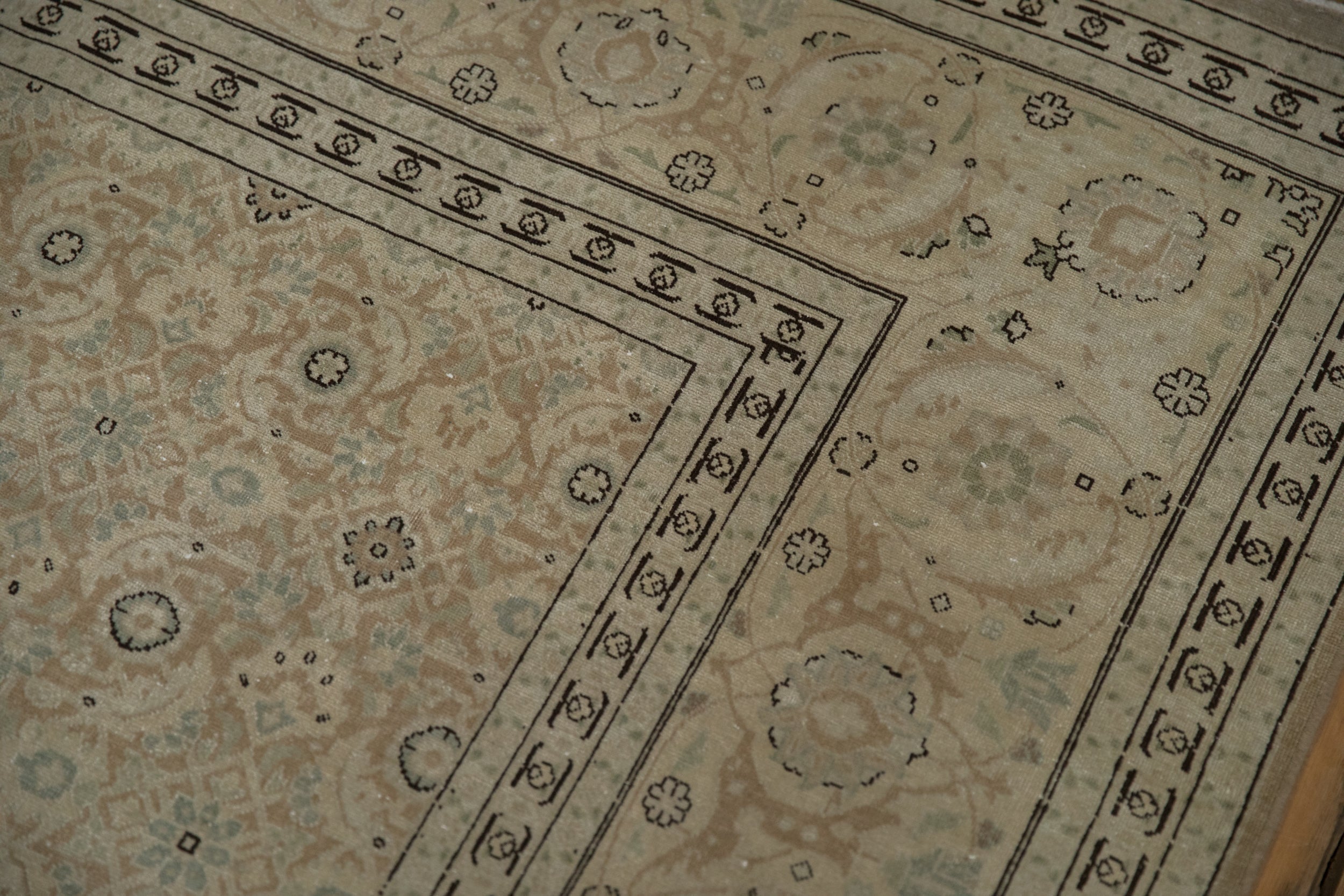 8x11.5 Vintage Distressed Tabriz Carpet by Old New House® - product image 9 for Resin Society