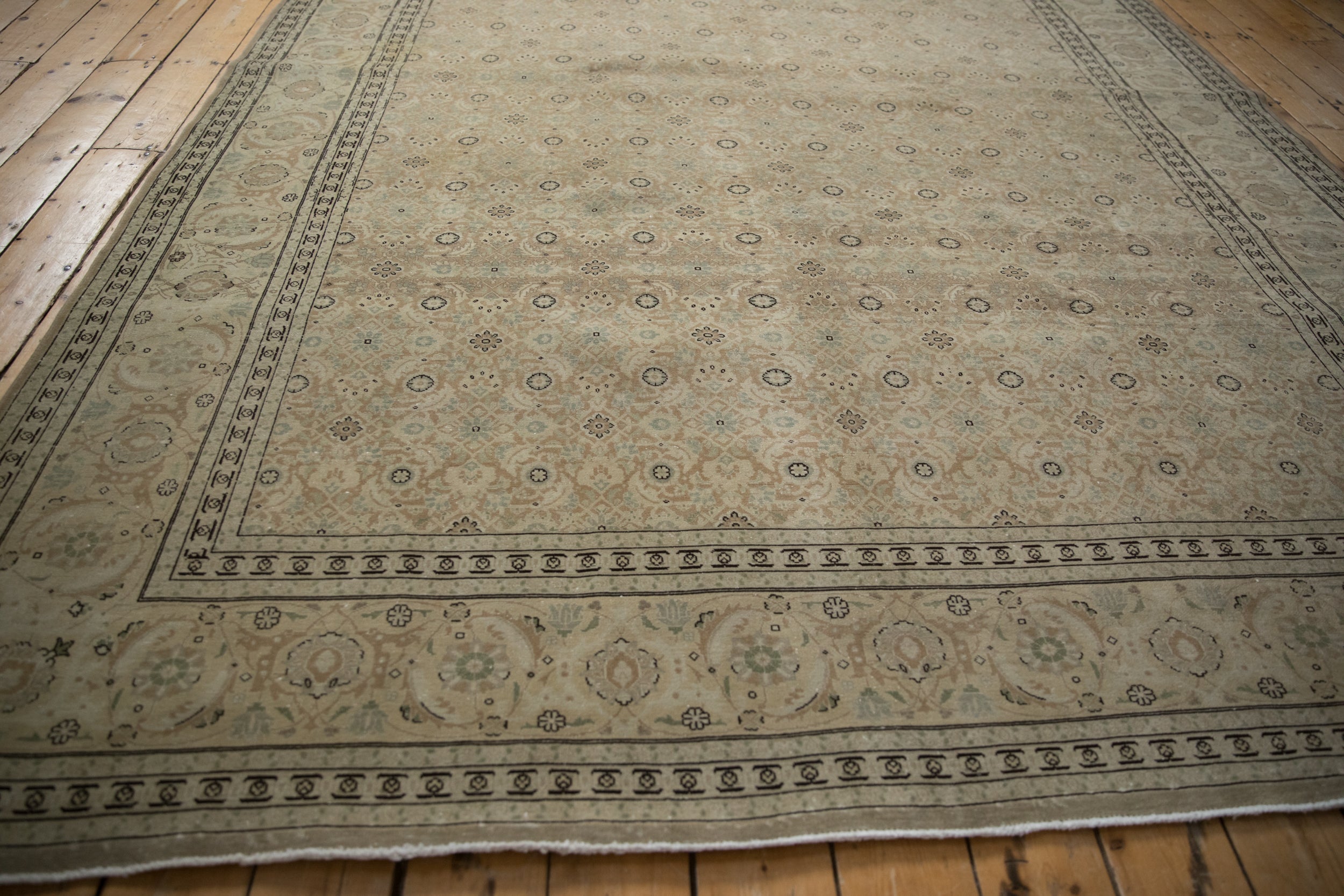 8x11.5 Vintage Distressed Tabriz Carpet by Old New House® - product image 10 for Resin Society